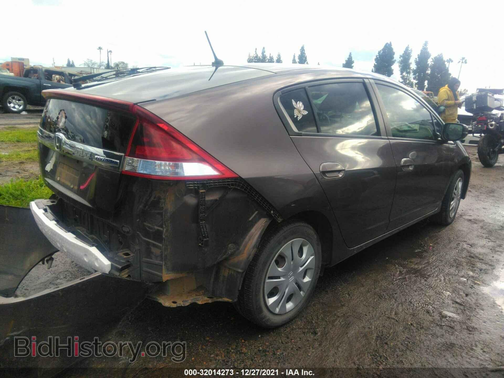 2012 HONDA INSIGHT - VIN: JHMZE2H50CS005209 - Фото 4