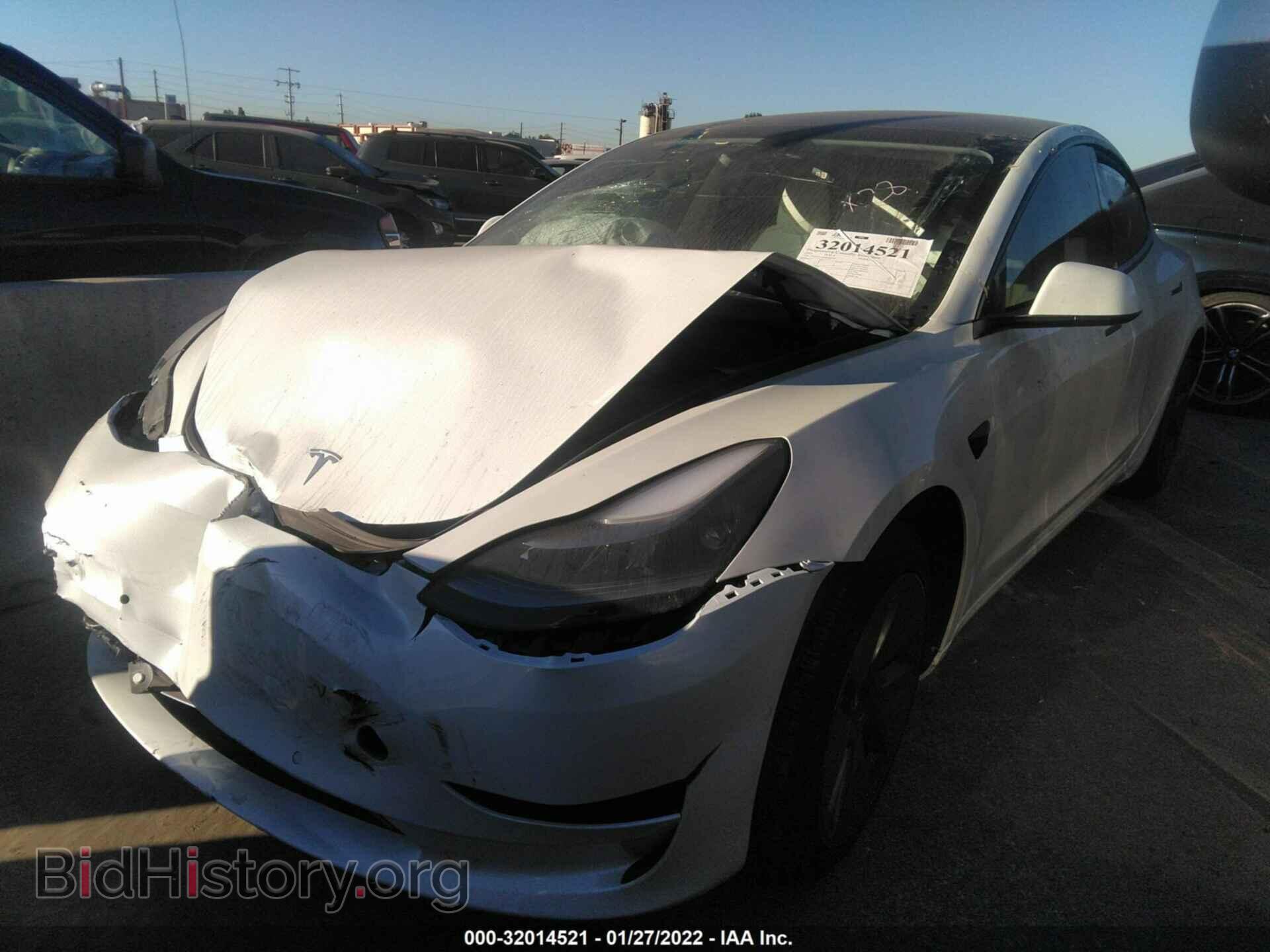 2021 TESLA MODEL 3 - VIN: 5YJ3E1EA8MF000700 - Photo 2