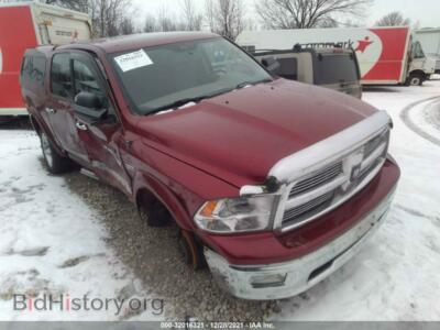 2012 RAM 1500 Big Horn, red — VIN 1C6RD7LT1CS177280, IAAI