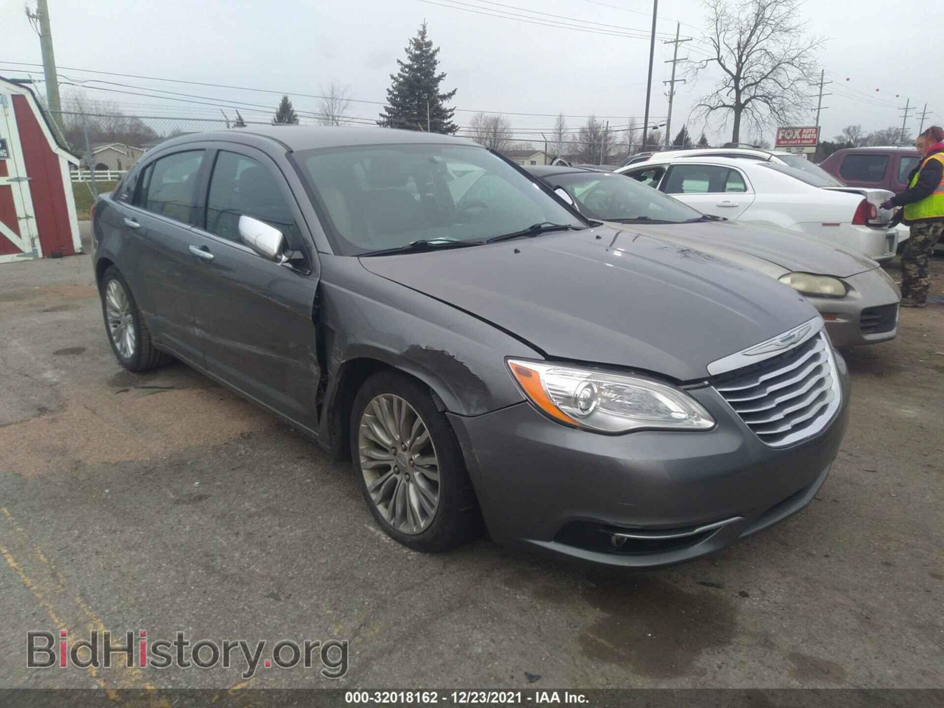 Фотография 1C3CCBCB6CN162370 - CHRYSLER 200 2012