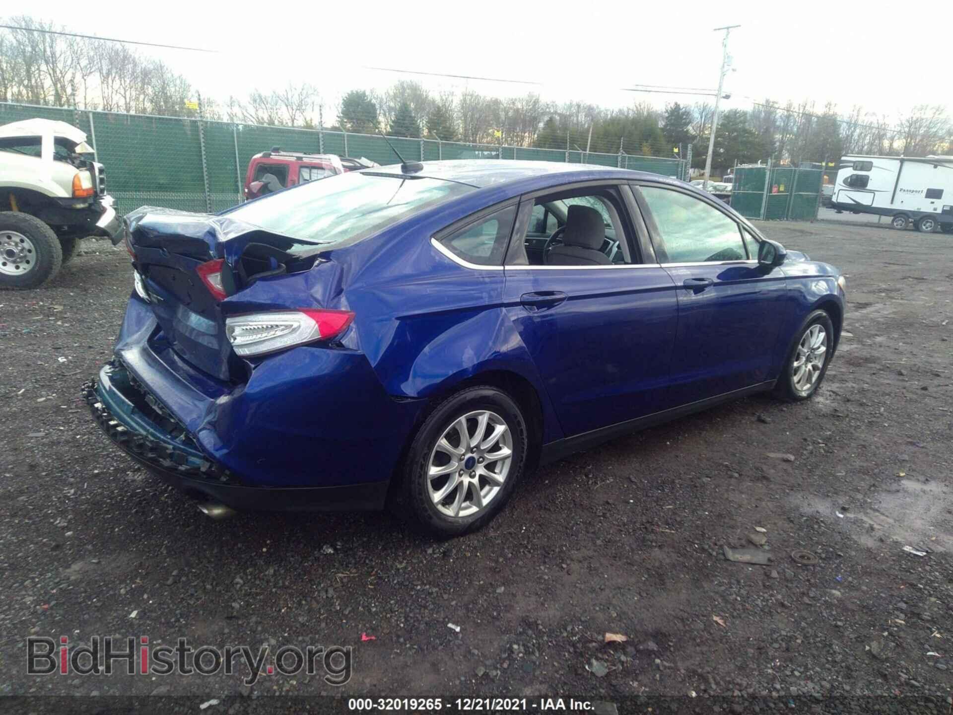 2016 FORD FUSION - VIN: 3FA6P0G77GR325933 - Фото 4