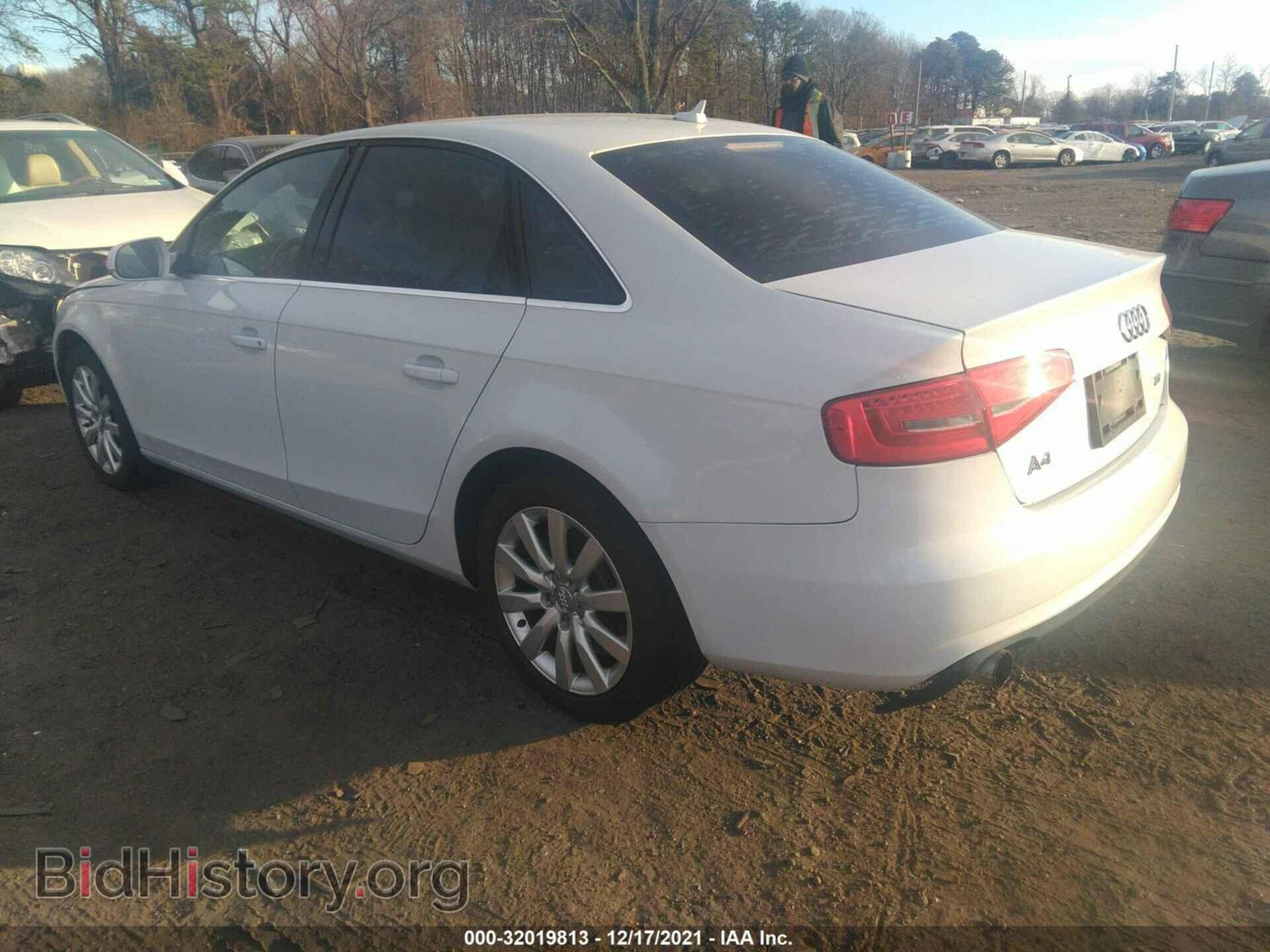2013 AUDI A4 - VIN: WAUAFAFL3DA167783 - Фото 3