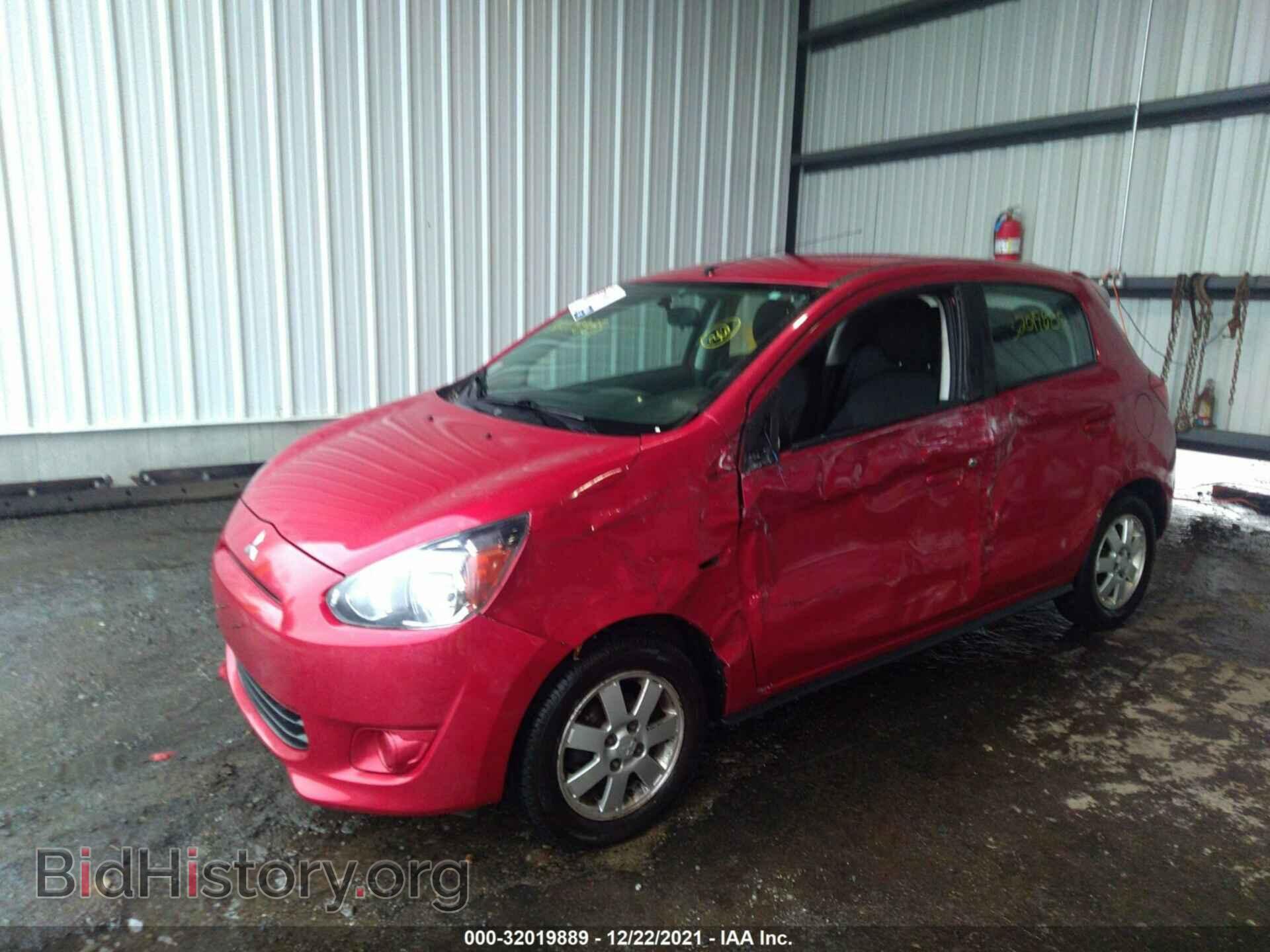 2014 MITSUBISHI MIRAGE - VIN: ML32A3HJ8EH005530 - Фото 2