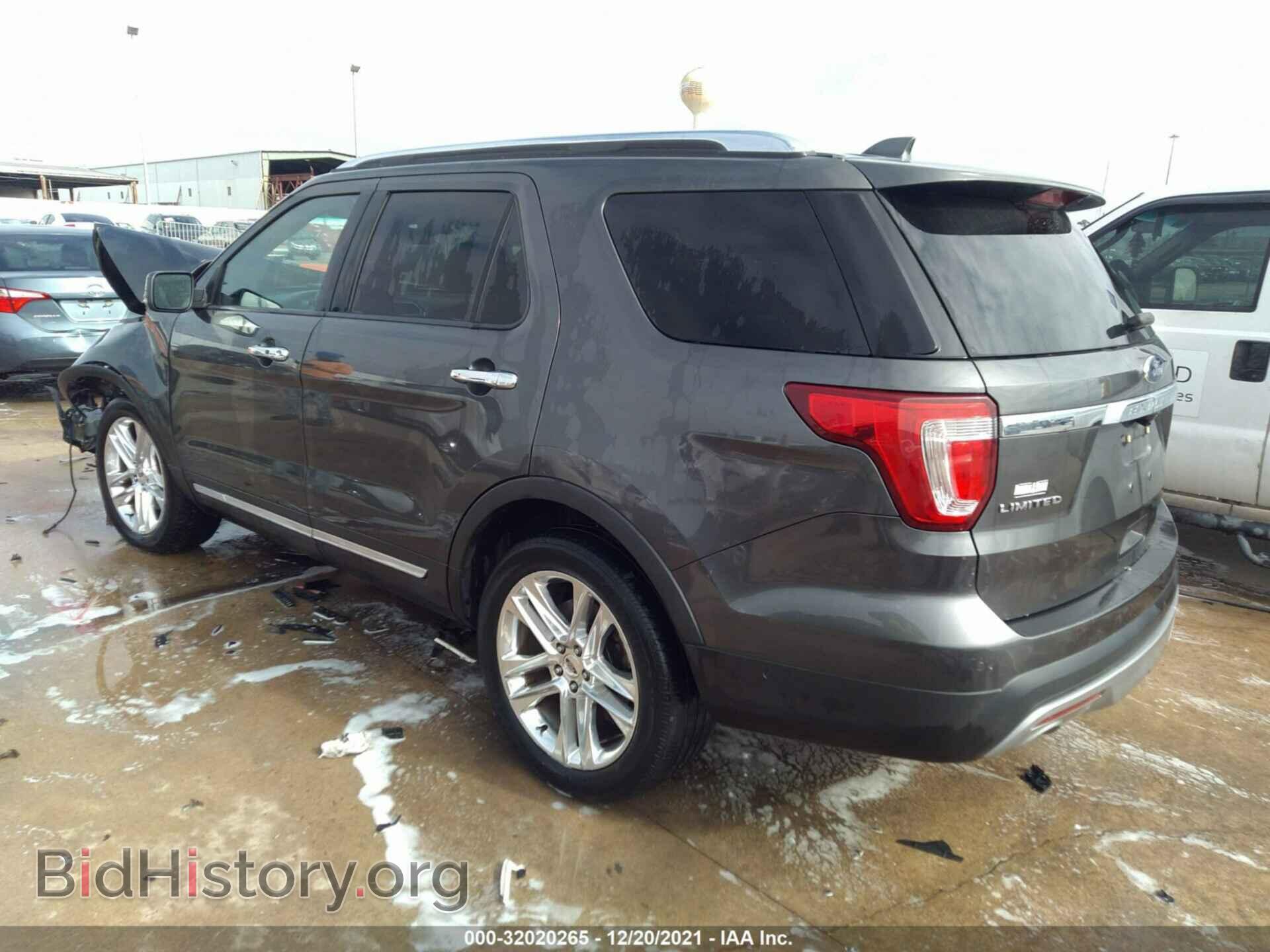 2016 FORD EXPLORER - VIN: 1FM5K7F80GGA61643 - Фото 3