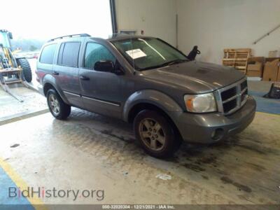 2007 Dodge DURANGO SLT, серый — VIN 1D8HD48P87F538891, IAAI