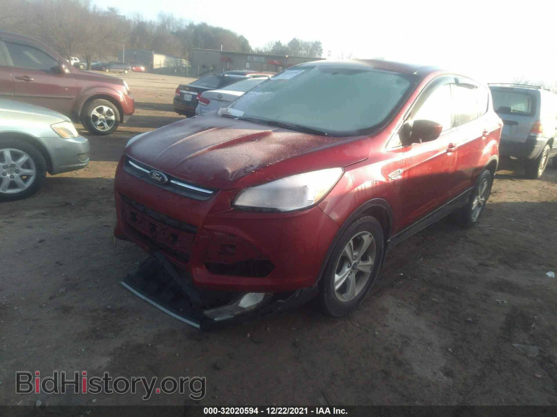 2014 FORD ESCAPE - VIN: 1FMCU0GX1EUC16231 - Фото 2