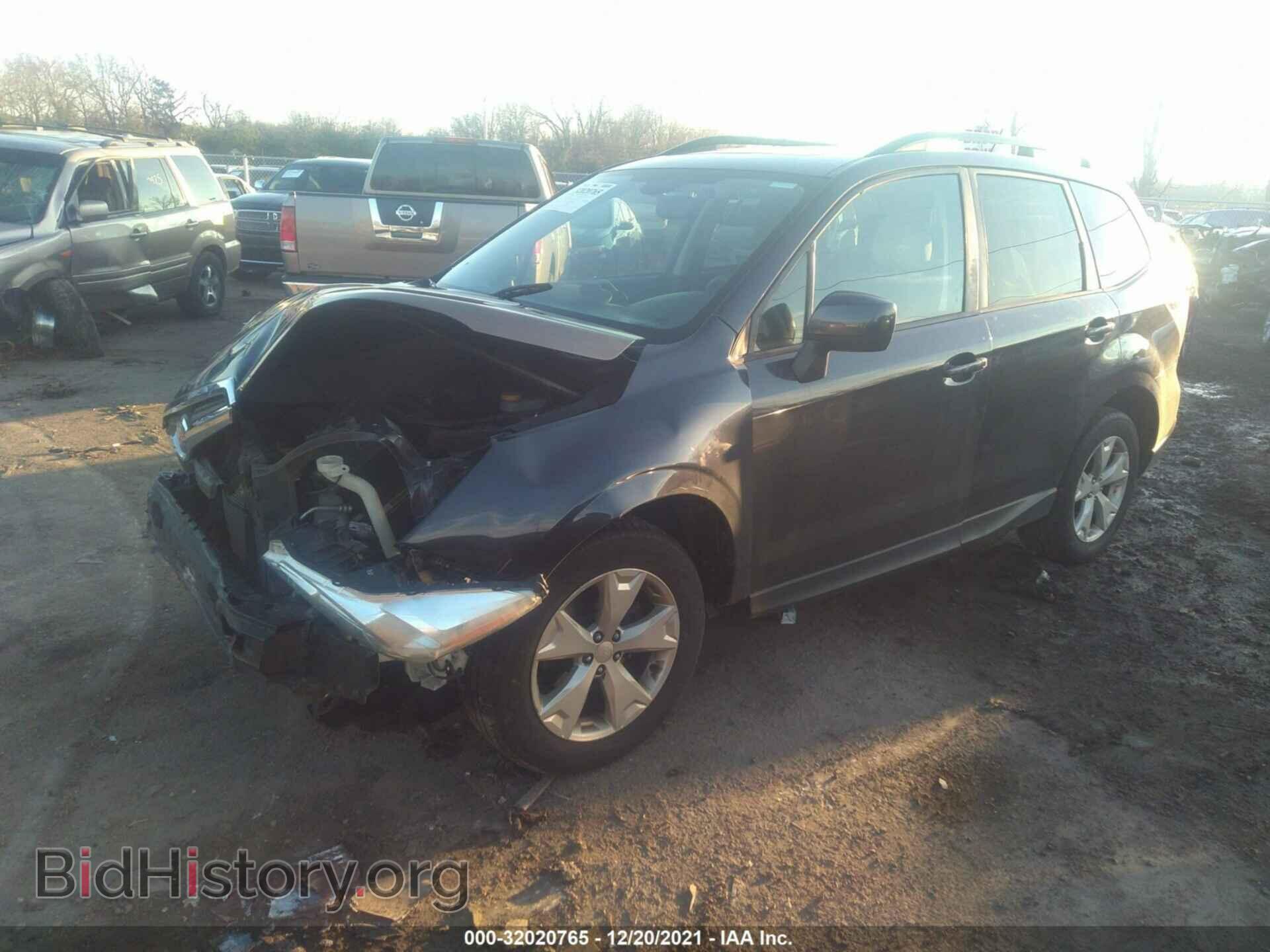2015 SUBARU FORESTER - VIN: JF2SJAFC2FH555167 - Фото 2