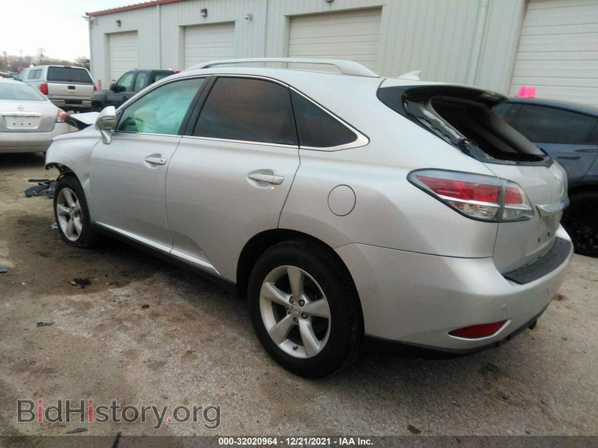 2014 LEXUS RX 350 - VIN: 2T2BK1BA4EC247271 - Фото 3