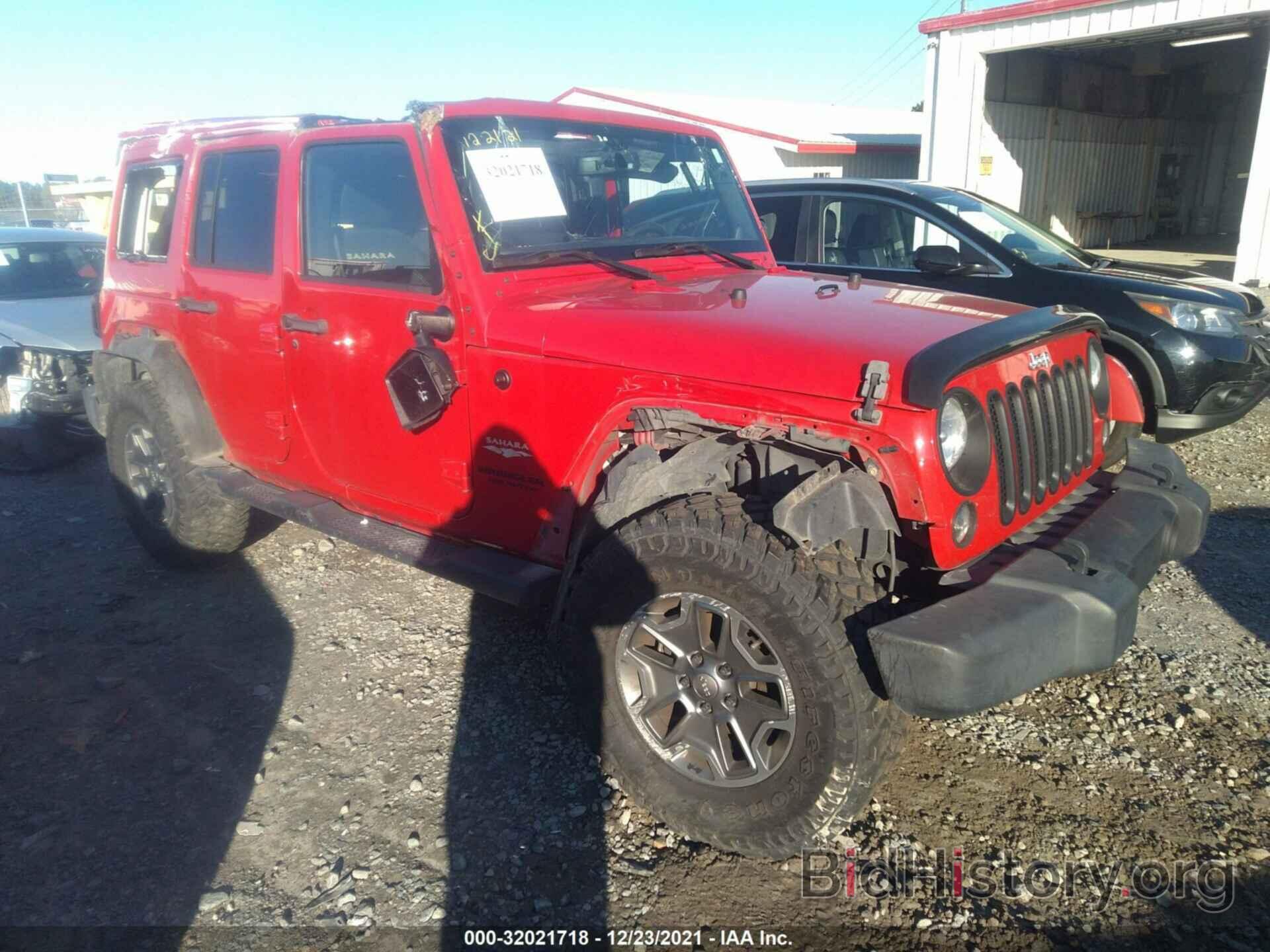 Photo 1C4BJWEG4EL247901 - JEEP WRANGLER UNLIMITED 2014