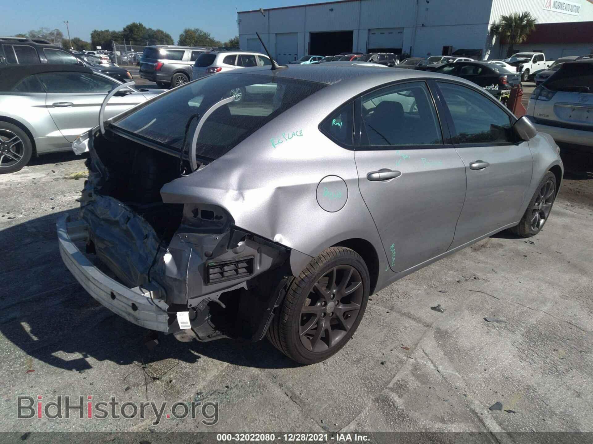 2015 DODGE DART - VIN: 1C3CDFAA8FD434281 - Photo 4