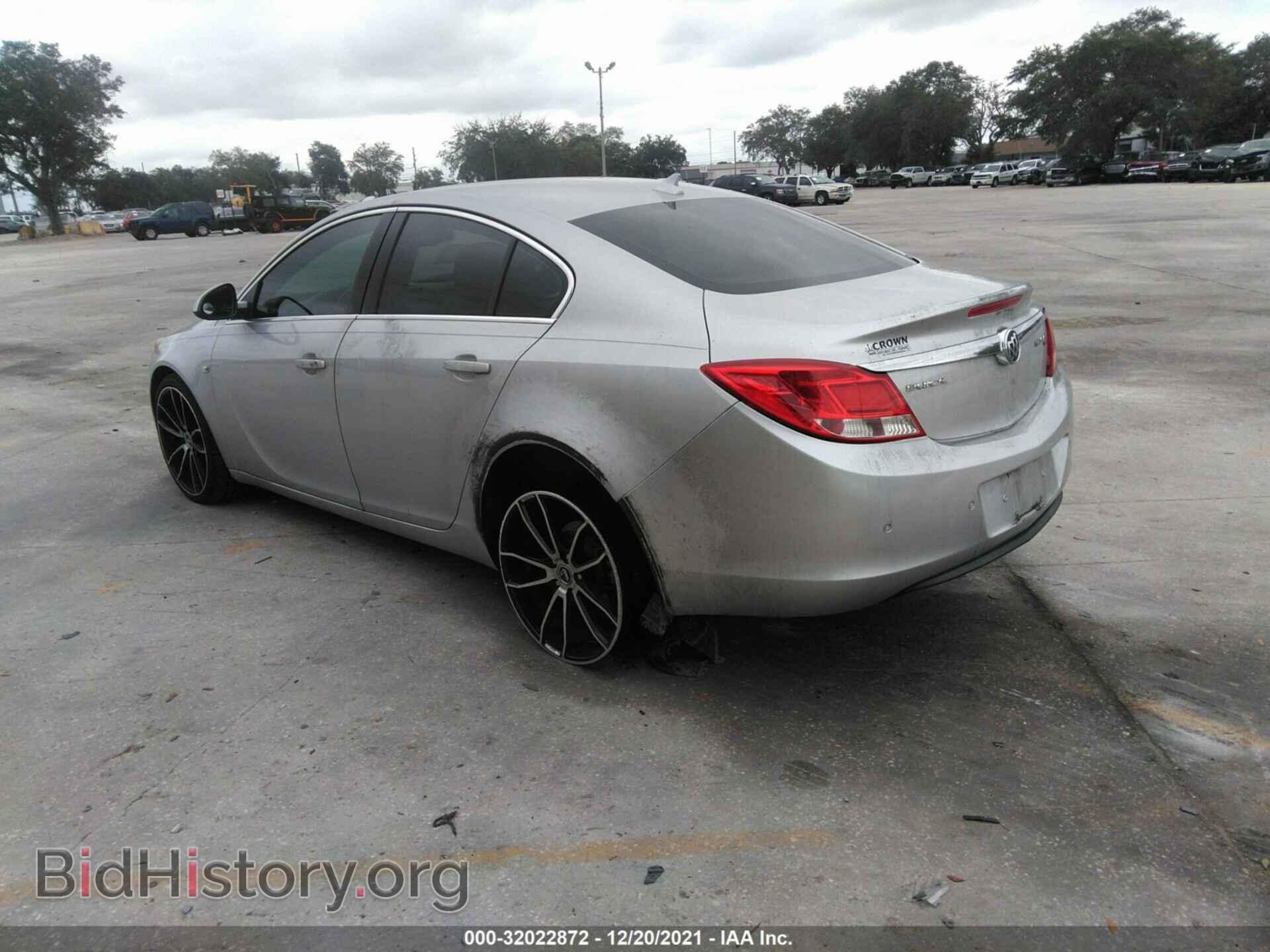 2011 BUICK REGAL - VIN: W04GR5EC2B1012596 - Фото 3