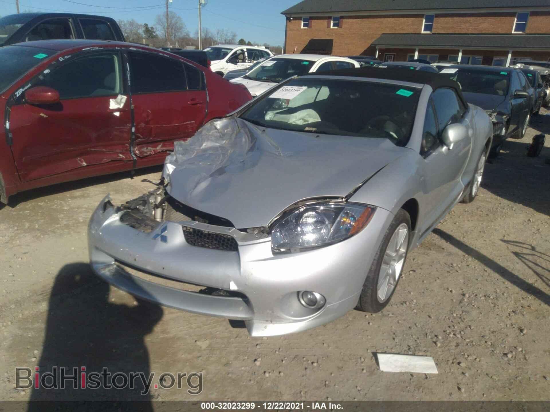 2007 MITSUBISHI ECLIPSE - VIN: 4A3AL35T67E029707 - Photo 2