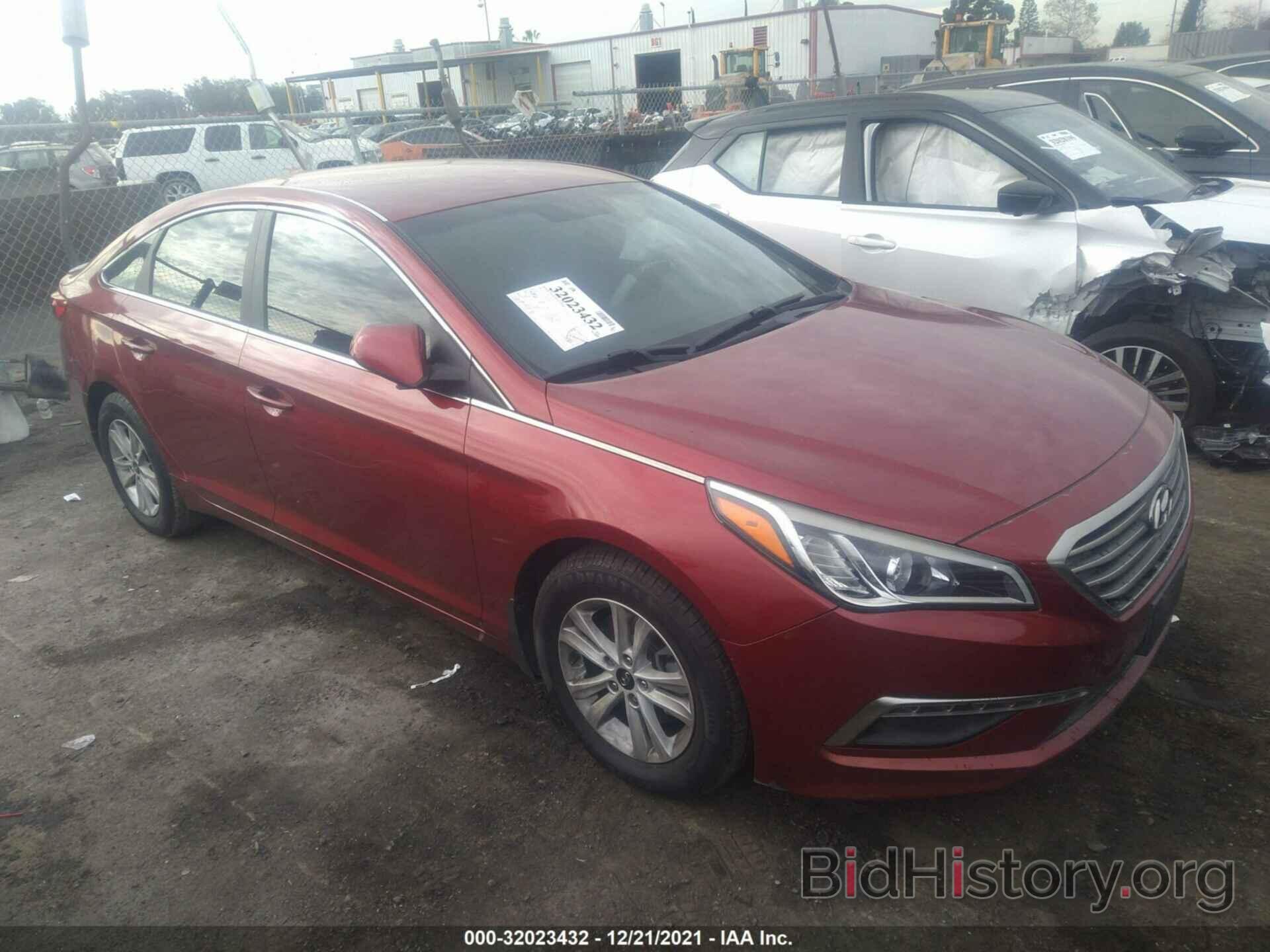 Фотография 5NPE24AF6FH108516 - HYUNDAI SONATA 2015