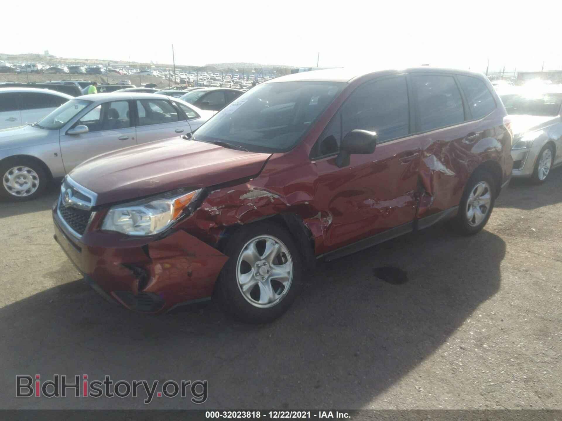 2016 SUBARU FORESTER - VIN: JF2SJAAC2GG445041 - Фото 2