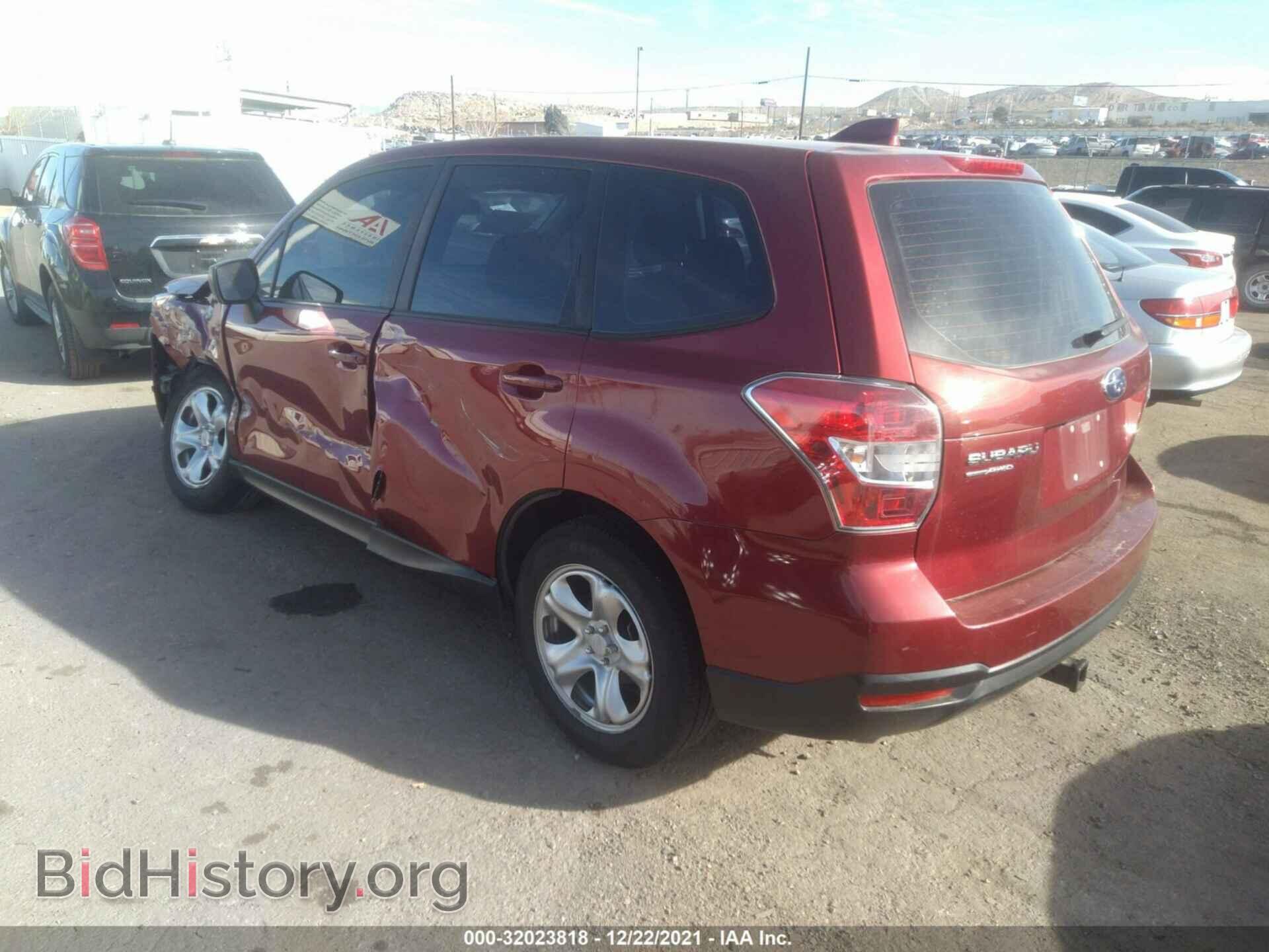 2016 SUBARU FORESTER - VIN: JF2SJAAC2GG445041 - Фото 3