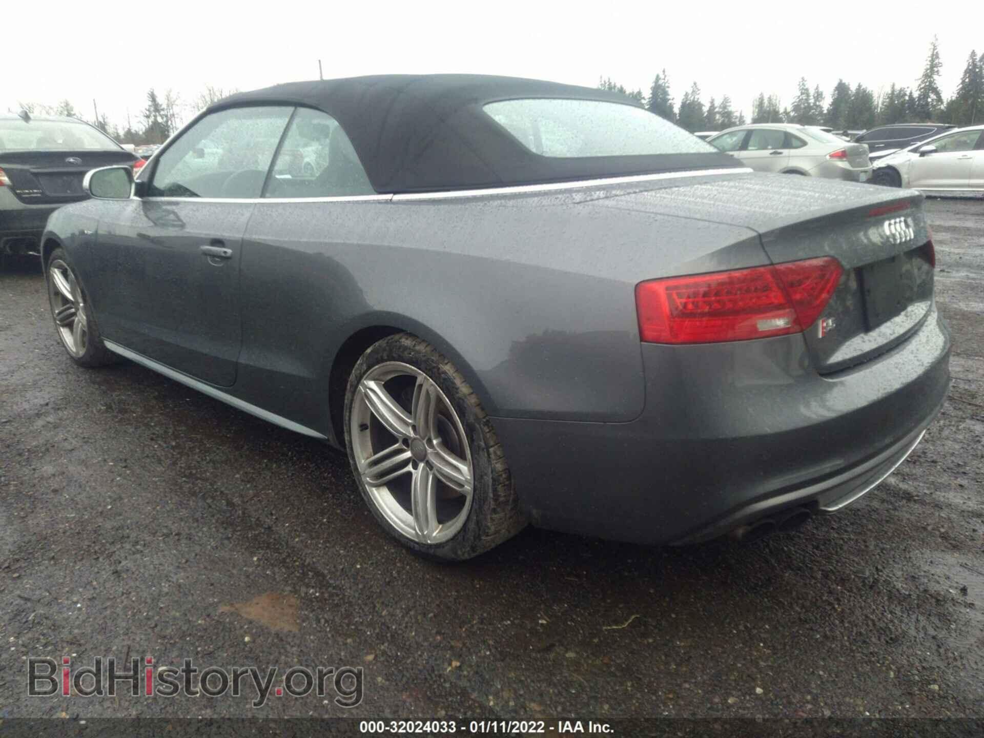 2013 AUDI S5 - VIN: WAUVGAFH8DN000435 - Фото 3