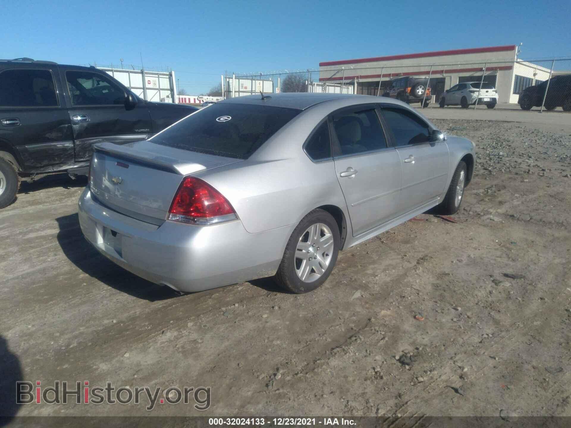2012 CHEVROLET IMPALA - VIN: 2G1WG5E36C1324772 - Фото 4