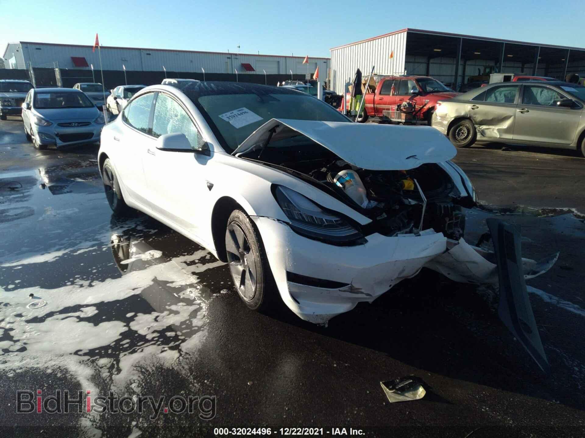 Photo 5YJ3E1EA6MF853726 - TESLA MODEL 3 2021