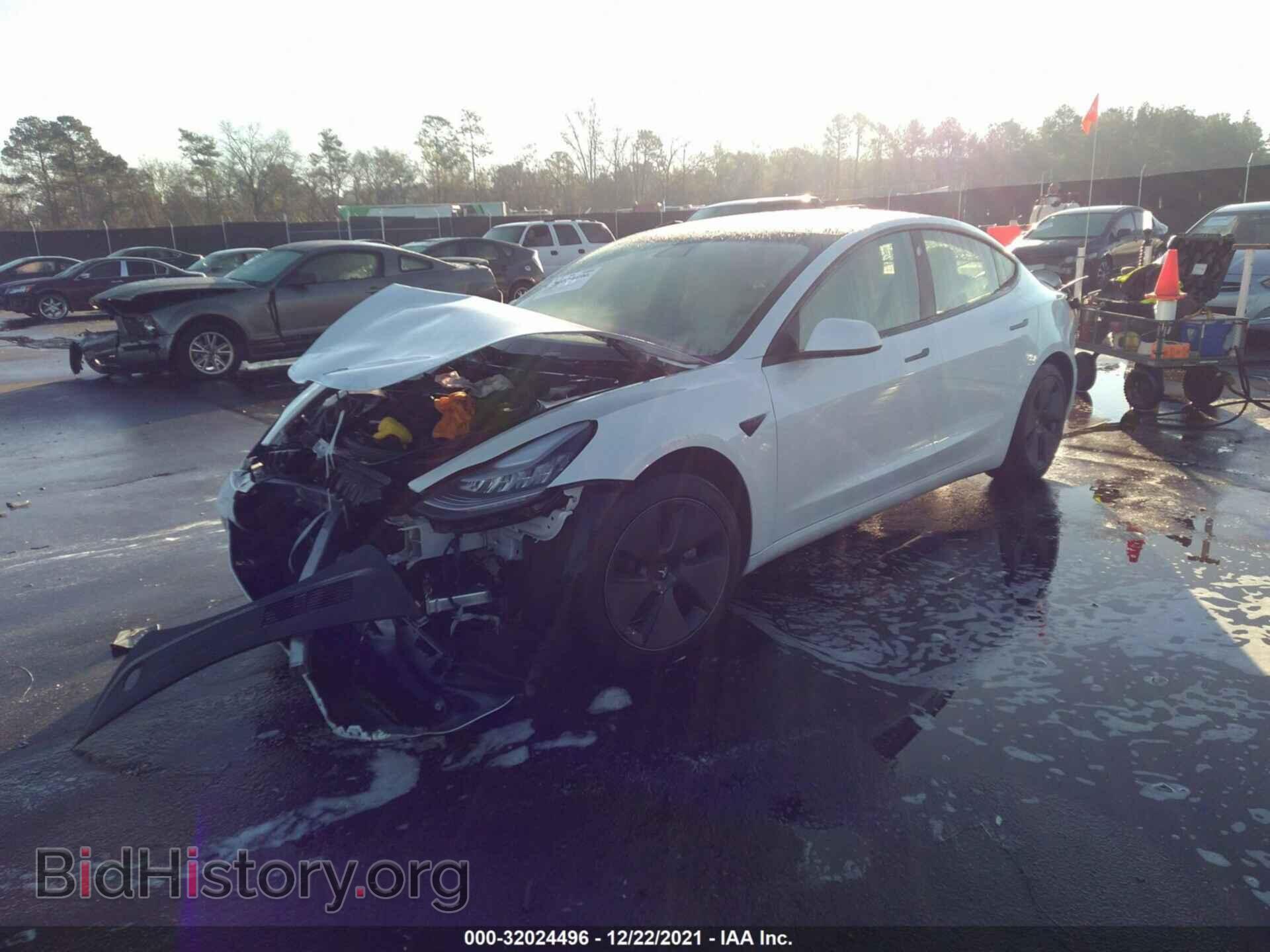 2021 TESLA MODEL 3 - VIN: 5YJ3E1EA6MF853726 - Photo 2