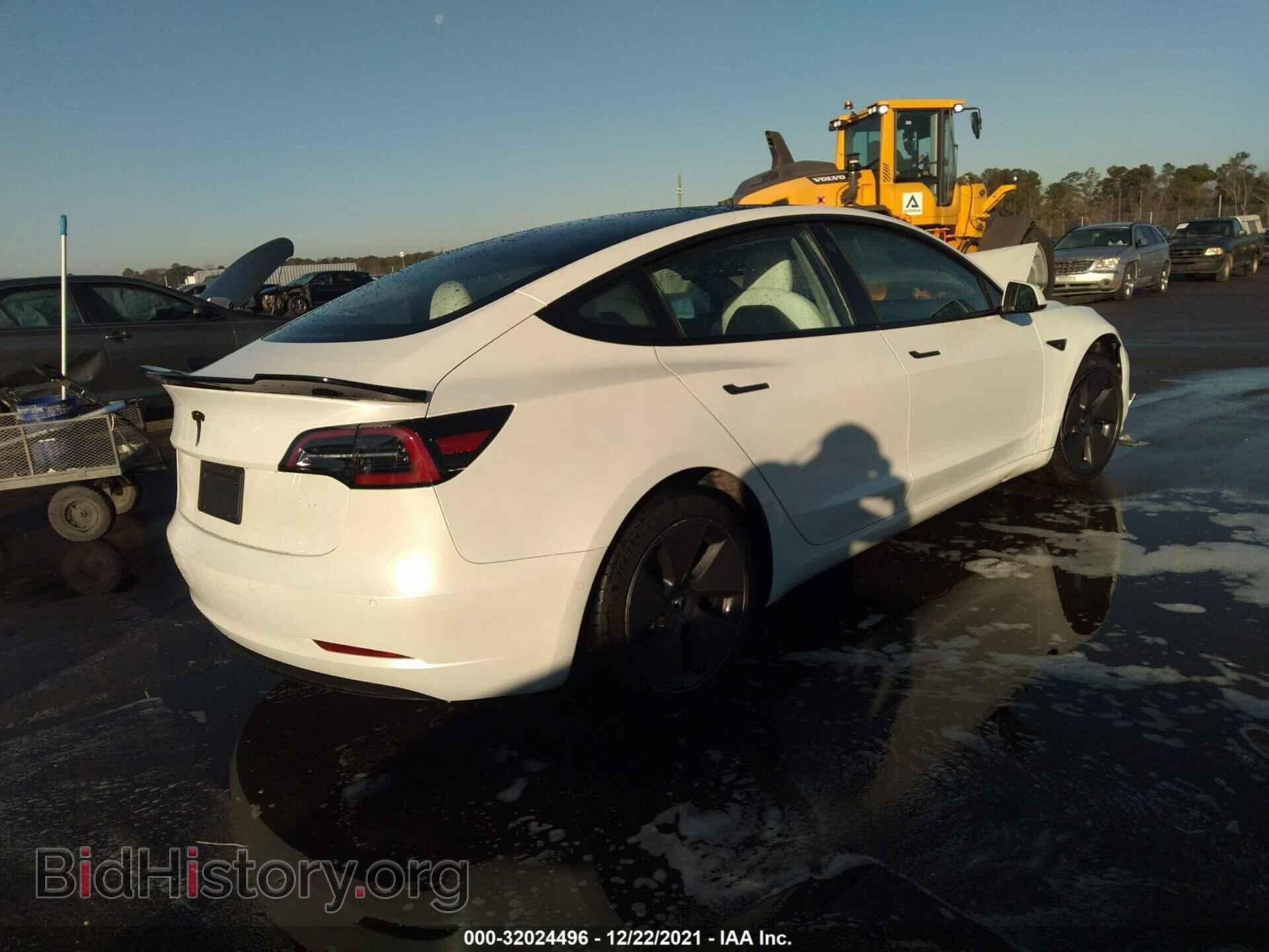 2021 TESLA MODEL 3 - VIN: 5YJ3E1EA6MF853726 - Photo 4