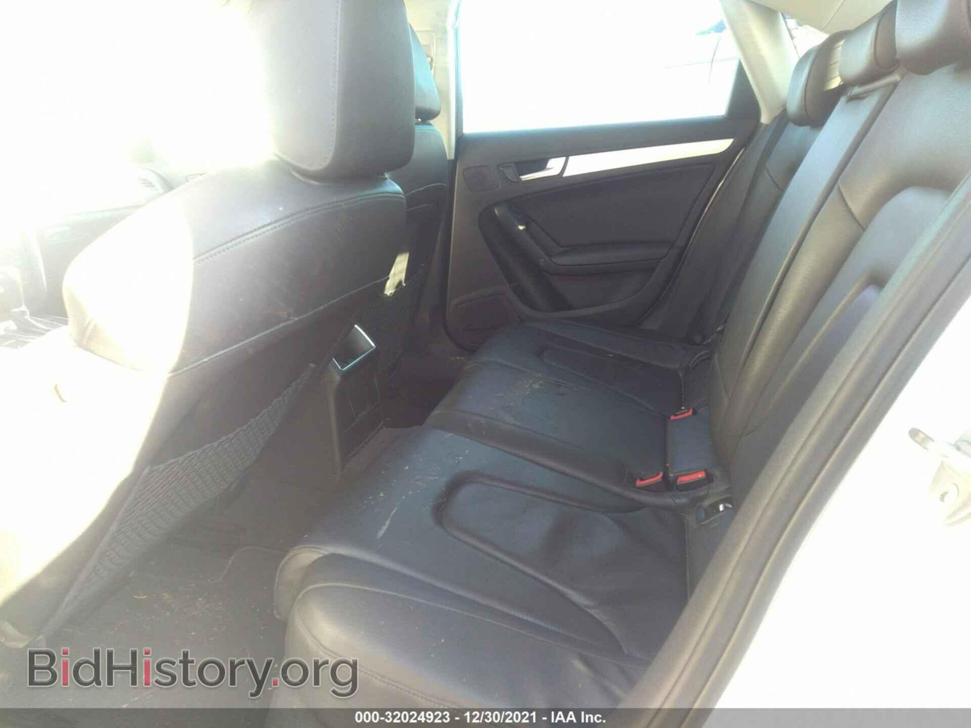 2009 AUDI A4 - VIN: WAULF78K89A118165 - Фото 8
