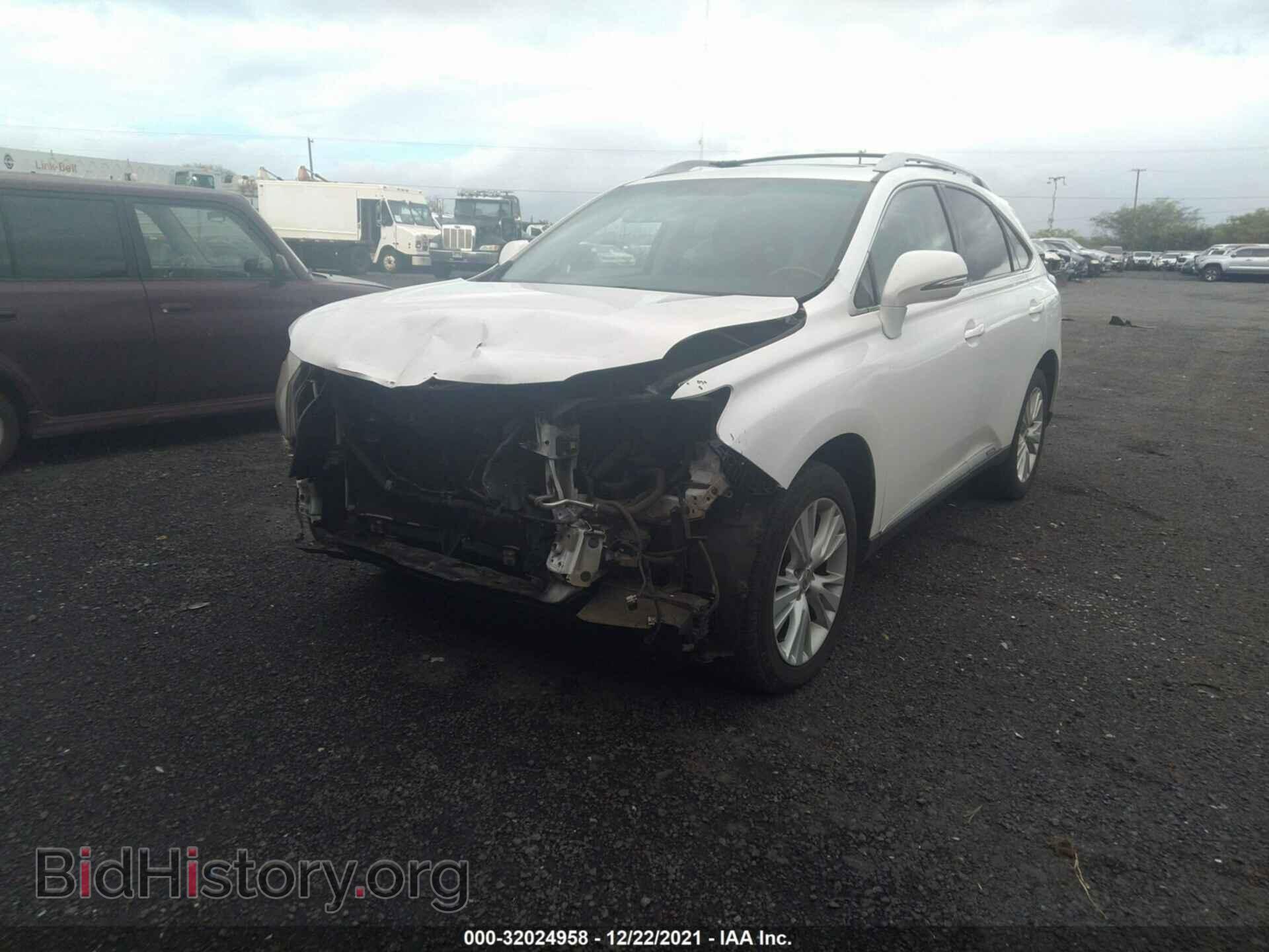 2012 LEXUS RX 450H - VIN: JTJBC1BA0C2046834 - Фото 2