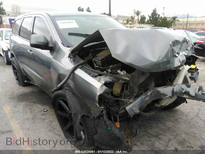 2012 Dodge DURANGO SXT (VIN 1C4RDHAG4CC130260) — photo 1 of 10, IAAI, damage: front end