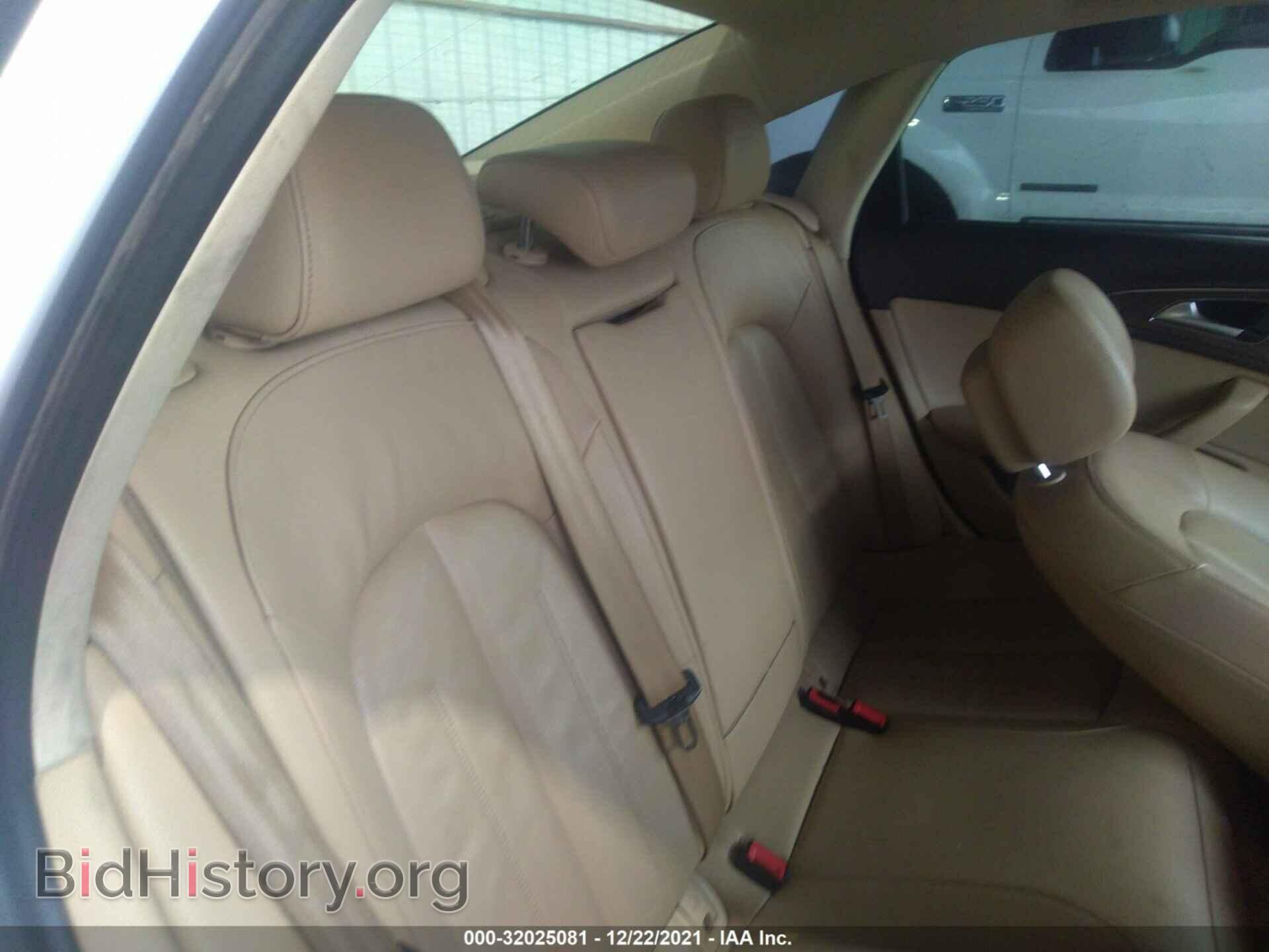 2012 AUDI A6 - VIN: WAUBGAFC1CN020600 - Фото 8
