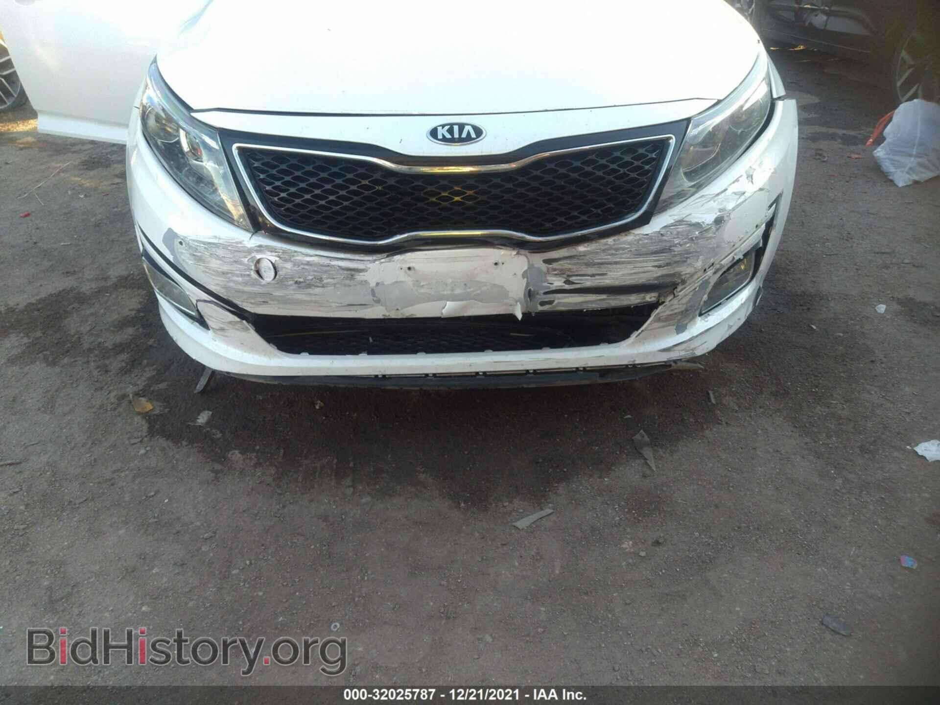 2015 KIA OPTIMA - VIN: KNAGM4A70F5611662 - Фото 6