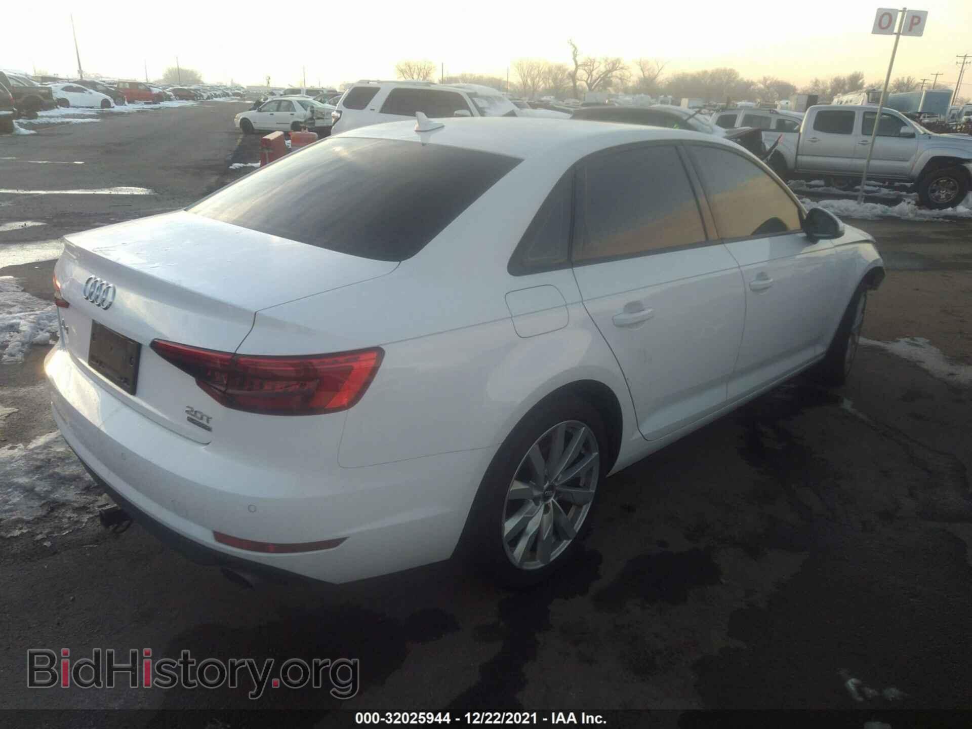 2017 AUDI A4 - VIN: WAUANAF46HN015961 - Фото 4
