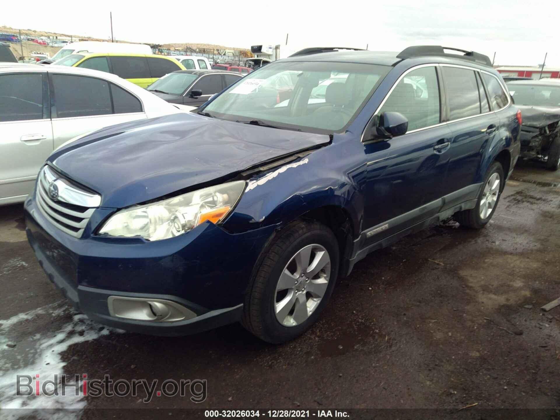 2011 SUBARU OUTBACK - VIN: 4S4BRBCC4B3345111 - Фото 2