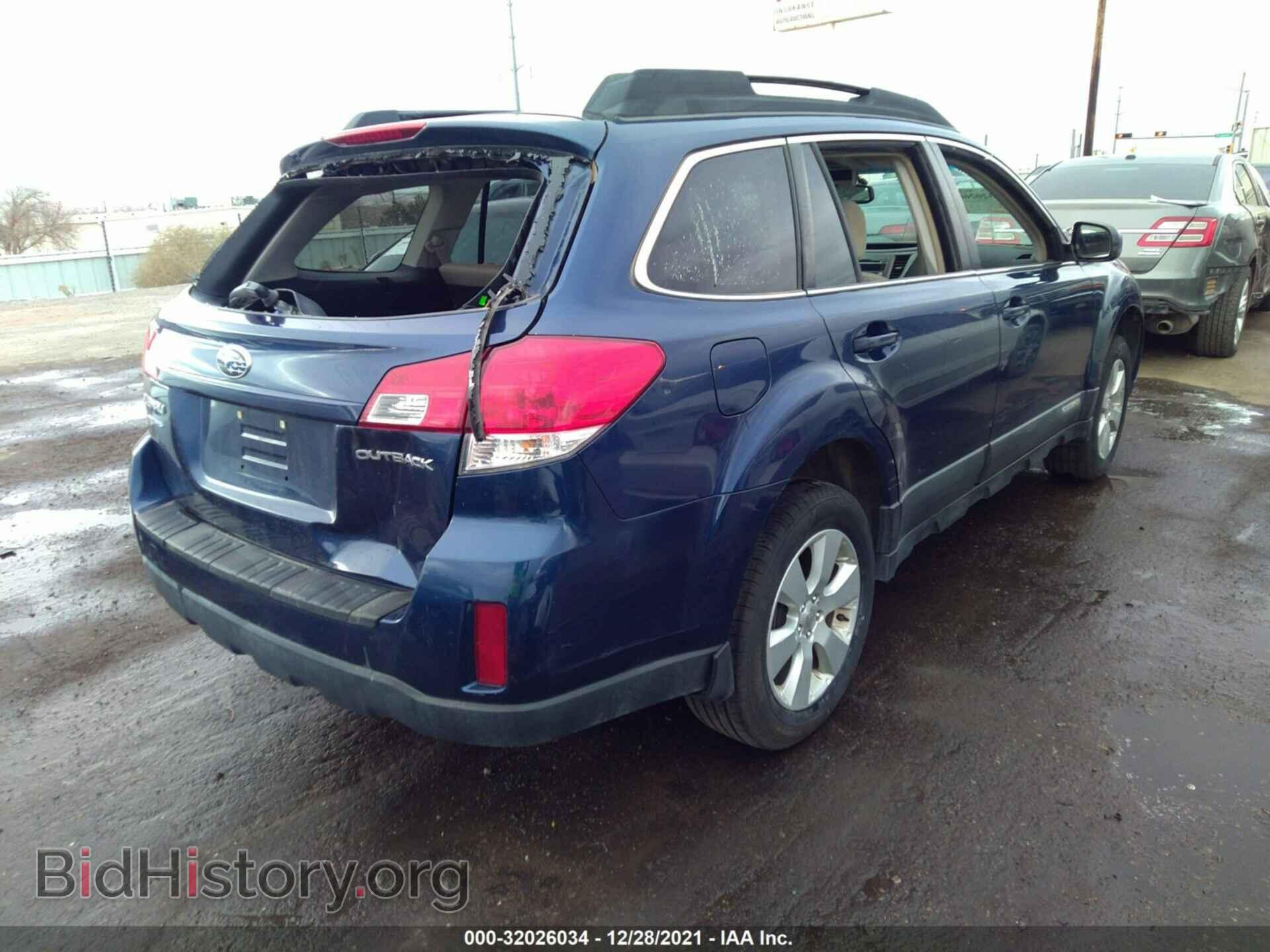 2011 SUBARU OUTBACK - VIN: 4S4BRBCC4B3345111 - Фото 4