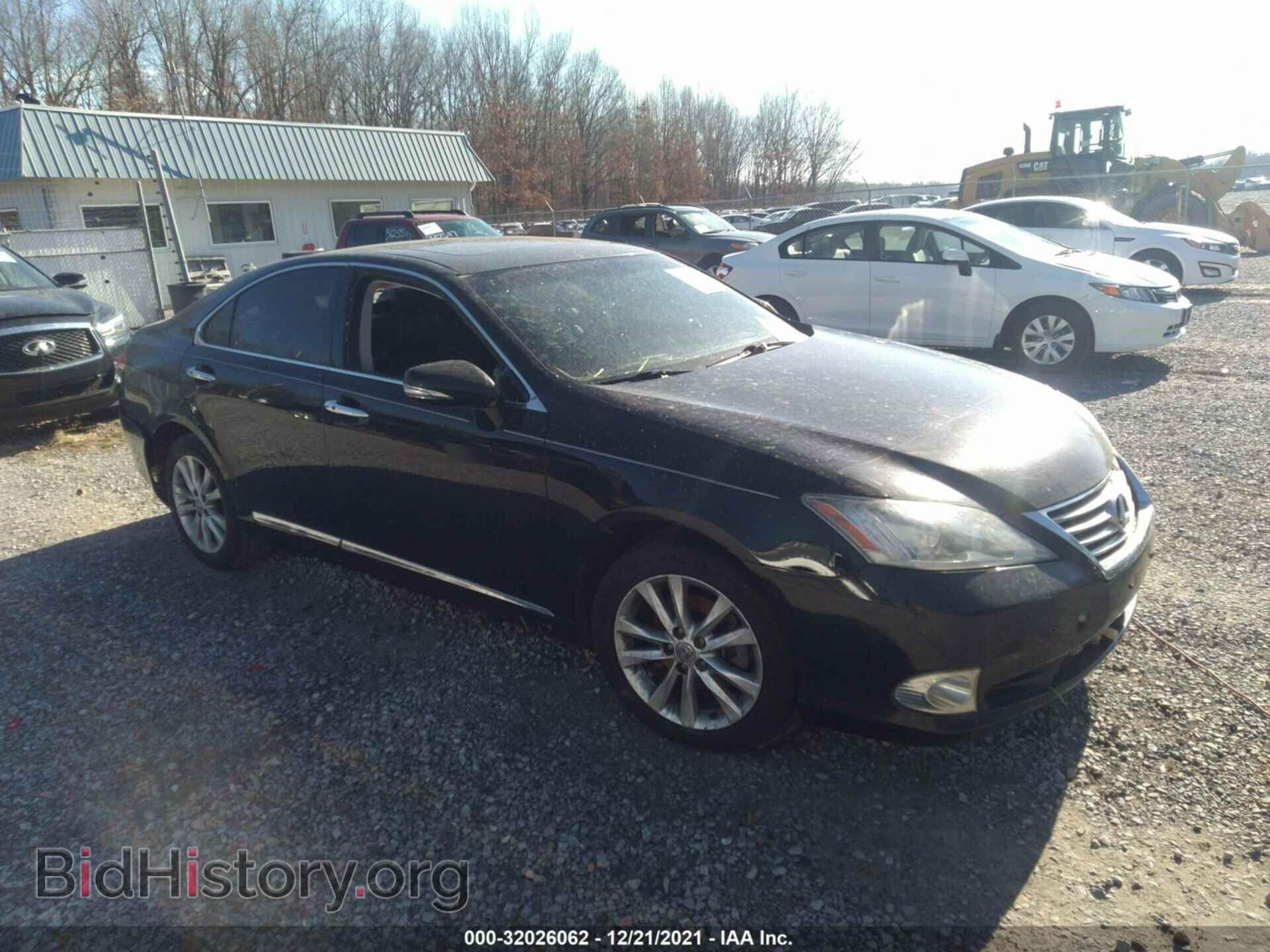 Photo JTHBK1EG6B2464799 - LEXUS ES 350 2011