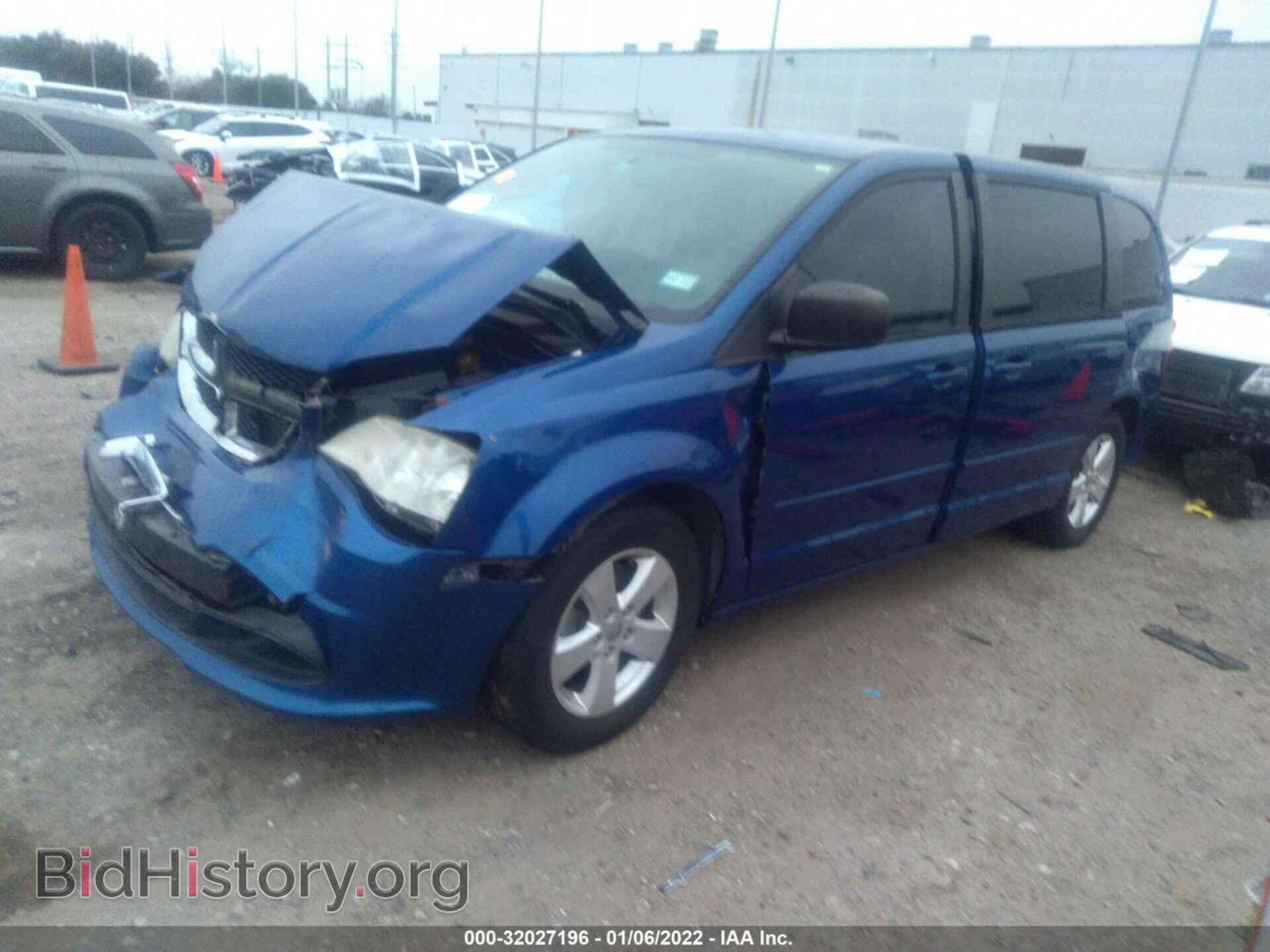 2013 DODGE GRAND CARAVAN - VIN: 2C4RDGBG1DR794520 - Фото 2