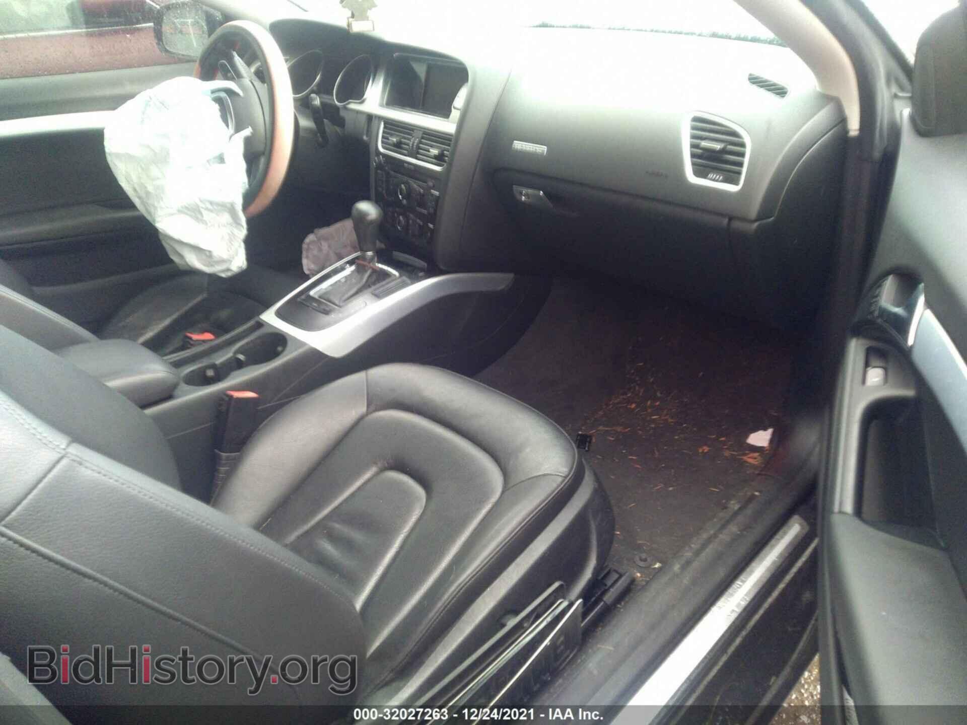 2012 AUDI A5 - VIN: WAUCFAFR6CA027304 - Photo 5