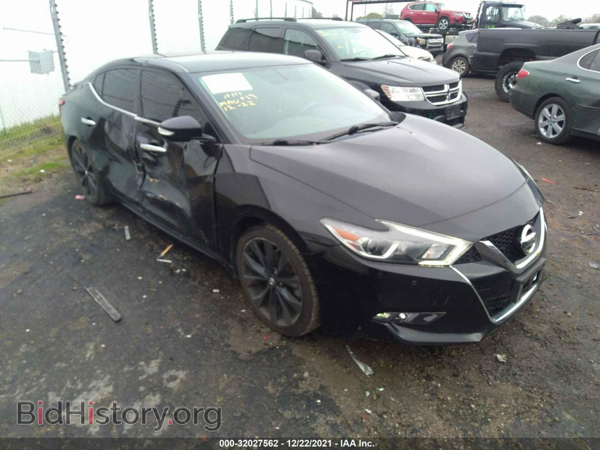 Фотография 1N4AA6AP8HC411520 - NISSAN MAXIMA 2017