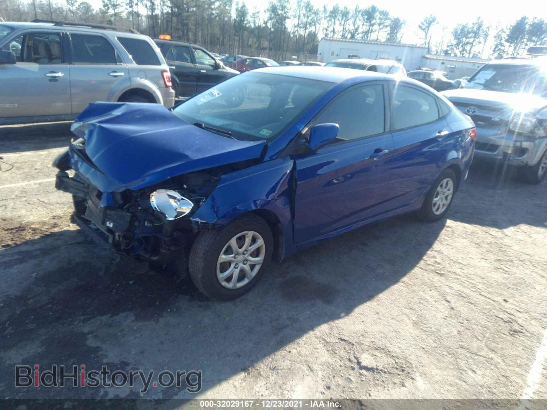 2014 HYUNDAI ACCENT - VIN: KMHCT4AE5EU736532 - Фото 2