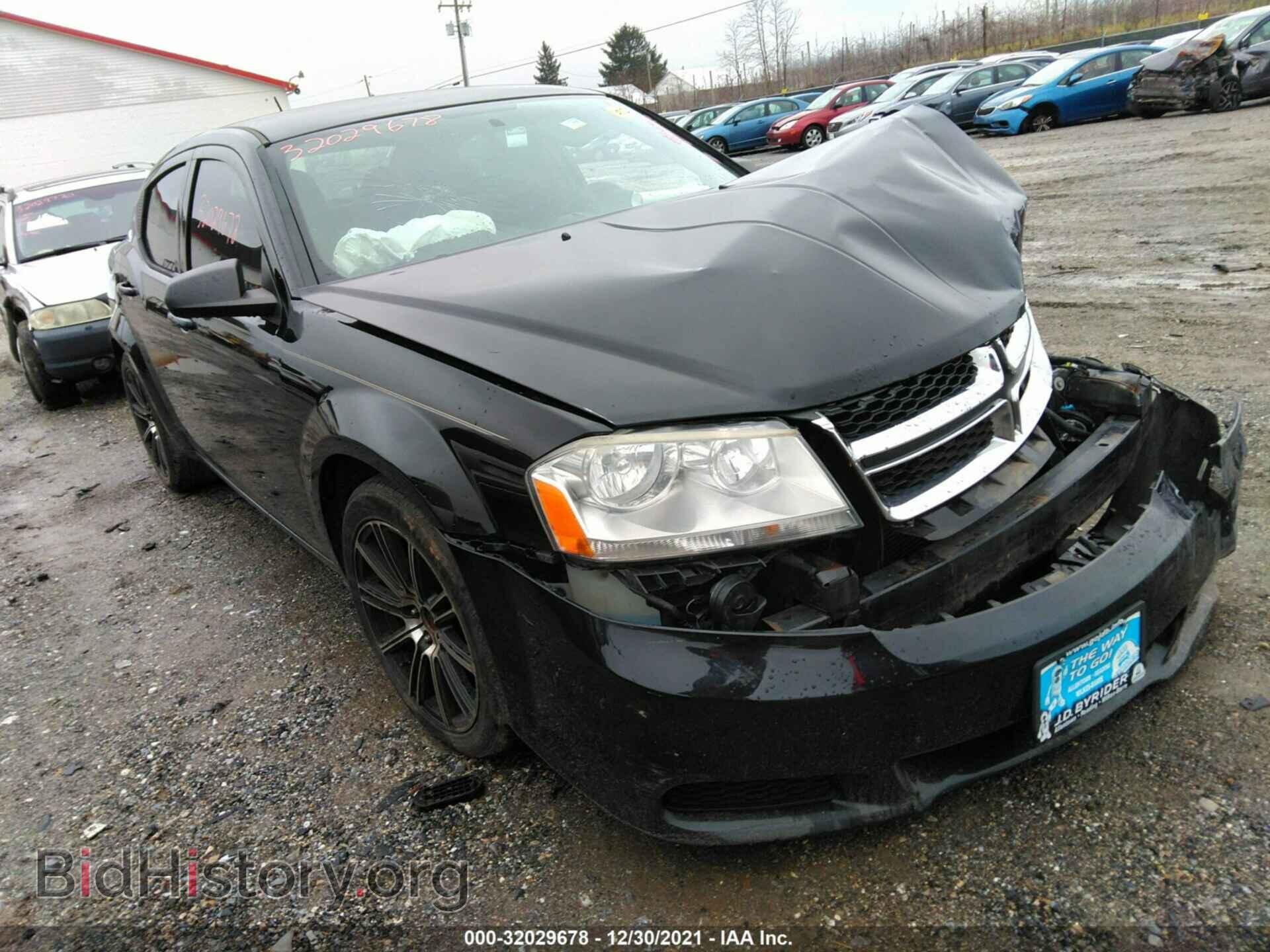 Photo 1C3CDZAB1CN165203 - DODGE AVENGER 2012