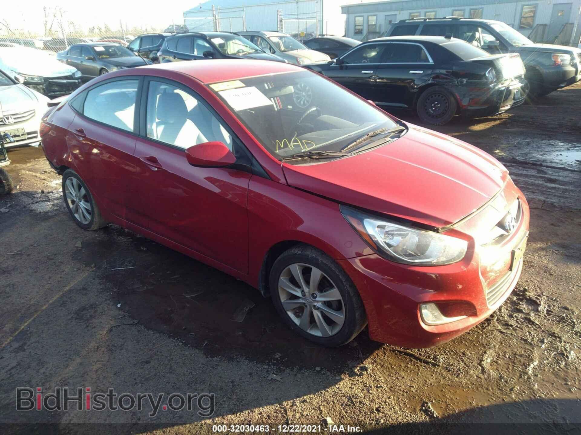 Фотография KMHCU4AEXCU138396 - HYUNDAI ACCENT 2012
