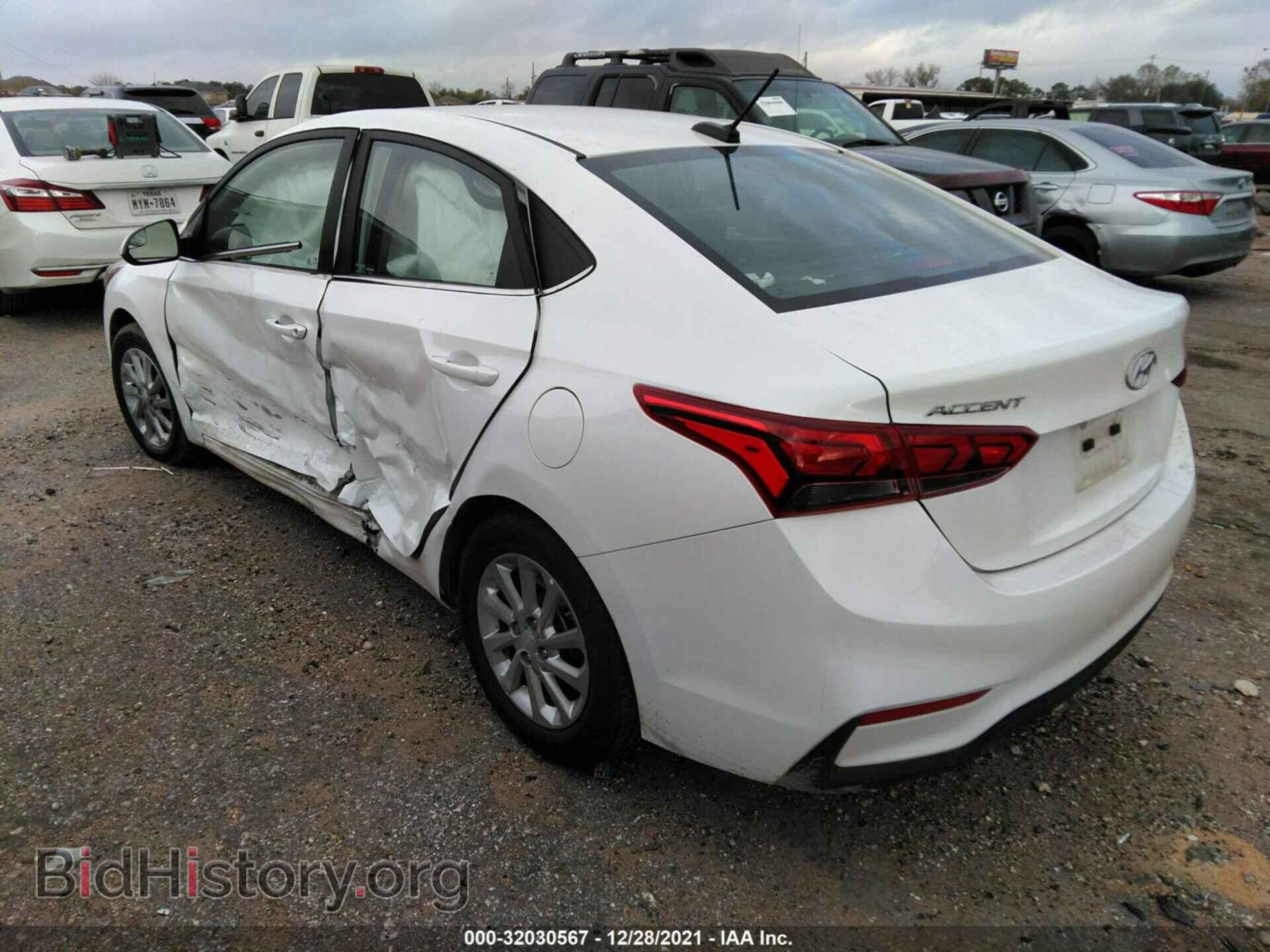 2020 HYUNDAI ACCENT - VIN: 3KPC24A65LE126092 - Фото 3