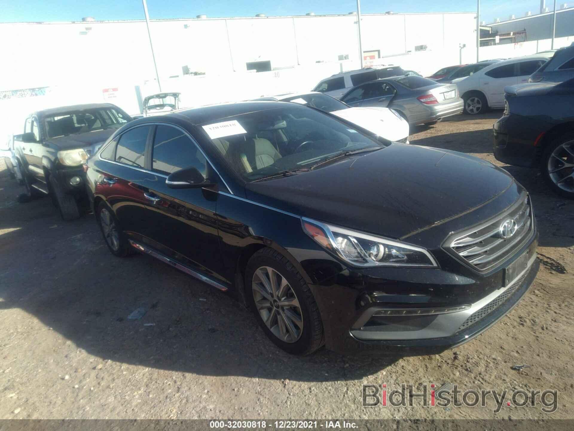 Photo 5NPE34AFXHH566284 - HYUNDAI SONATA 2017