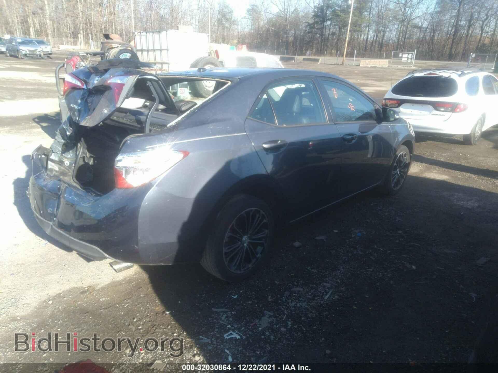 2014 TOYOTA COROLLA - VIN: 2T1BURHE5EC020470 - Фото 4