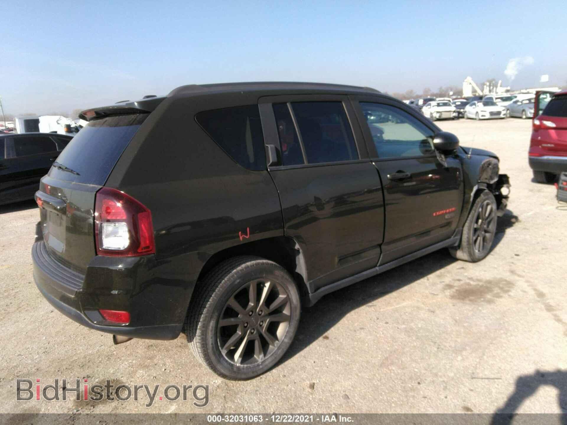 2016 JEEP COMPASS - VIN: 1C4NJCBB2GD801437 - Фото 4