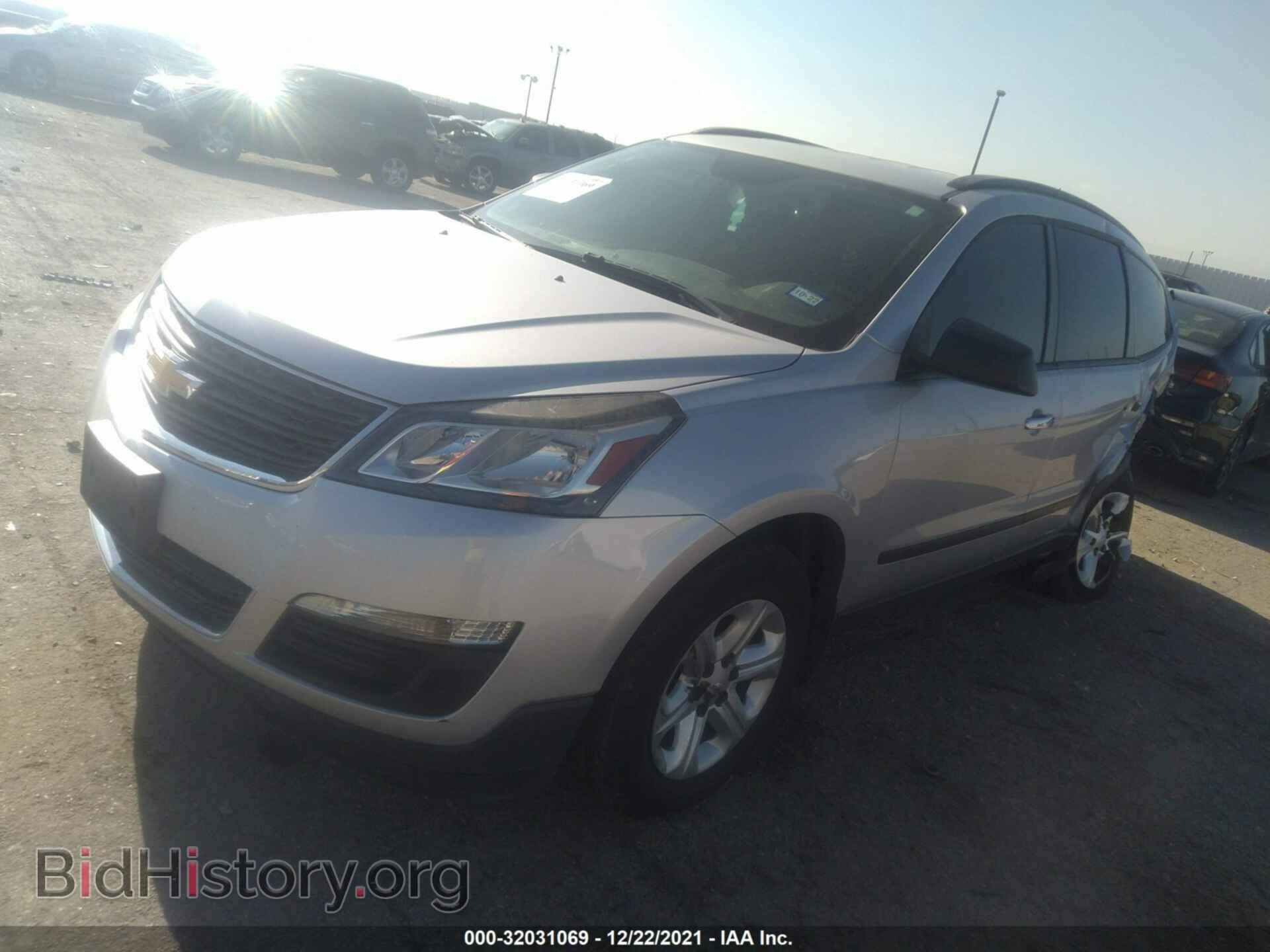 2014 CHEVROLET TRAVERSE - VIN: 1GNKRFED7EJ219625 - Фото 2