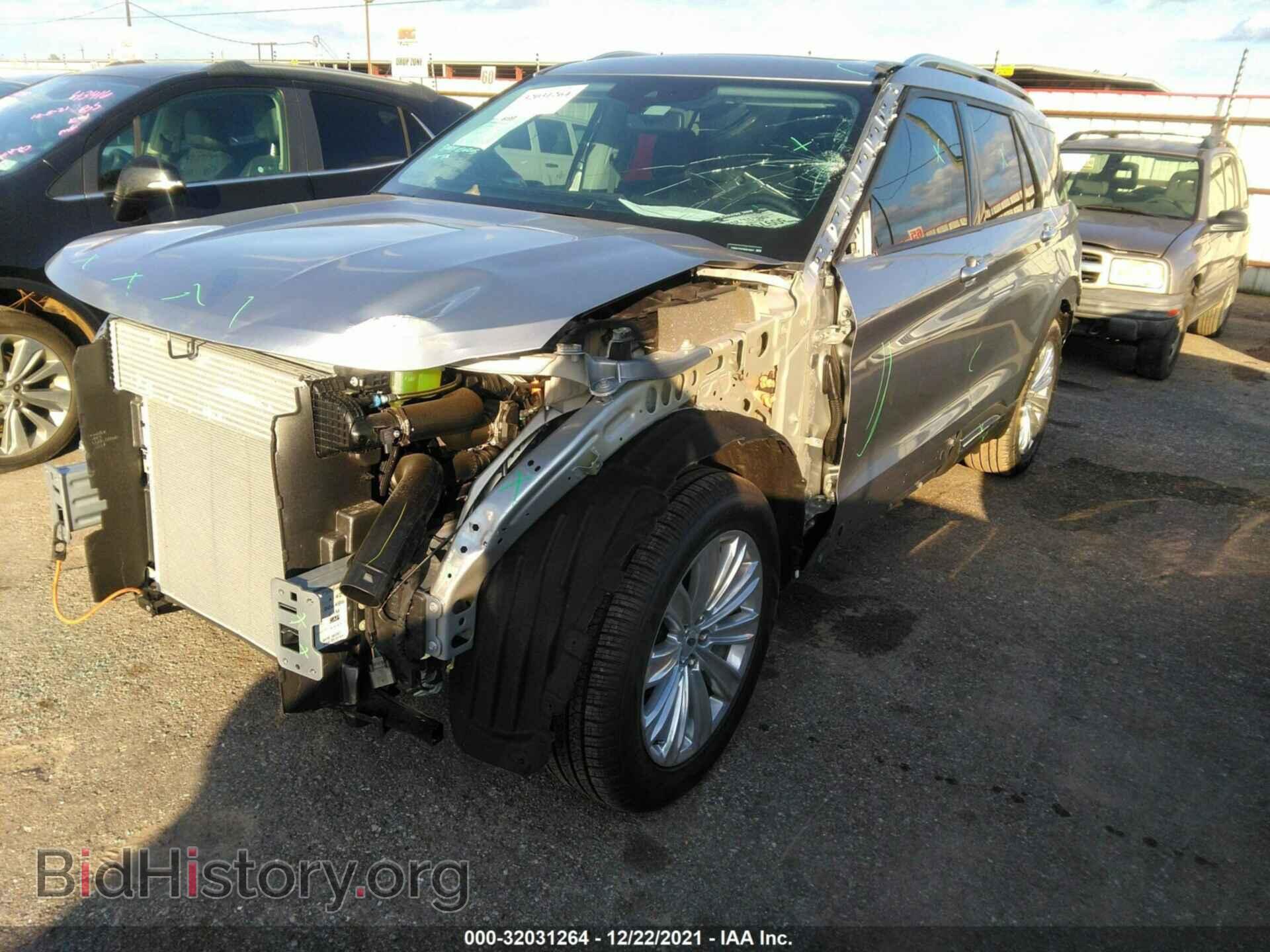 2021 FORD EXPLORER - VIN: 1FMSK7FH7MGB70227 - Фото 2