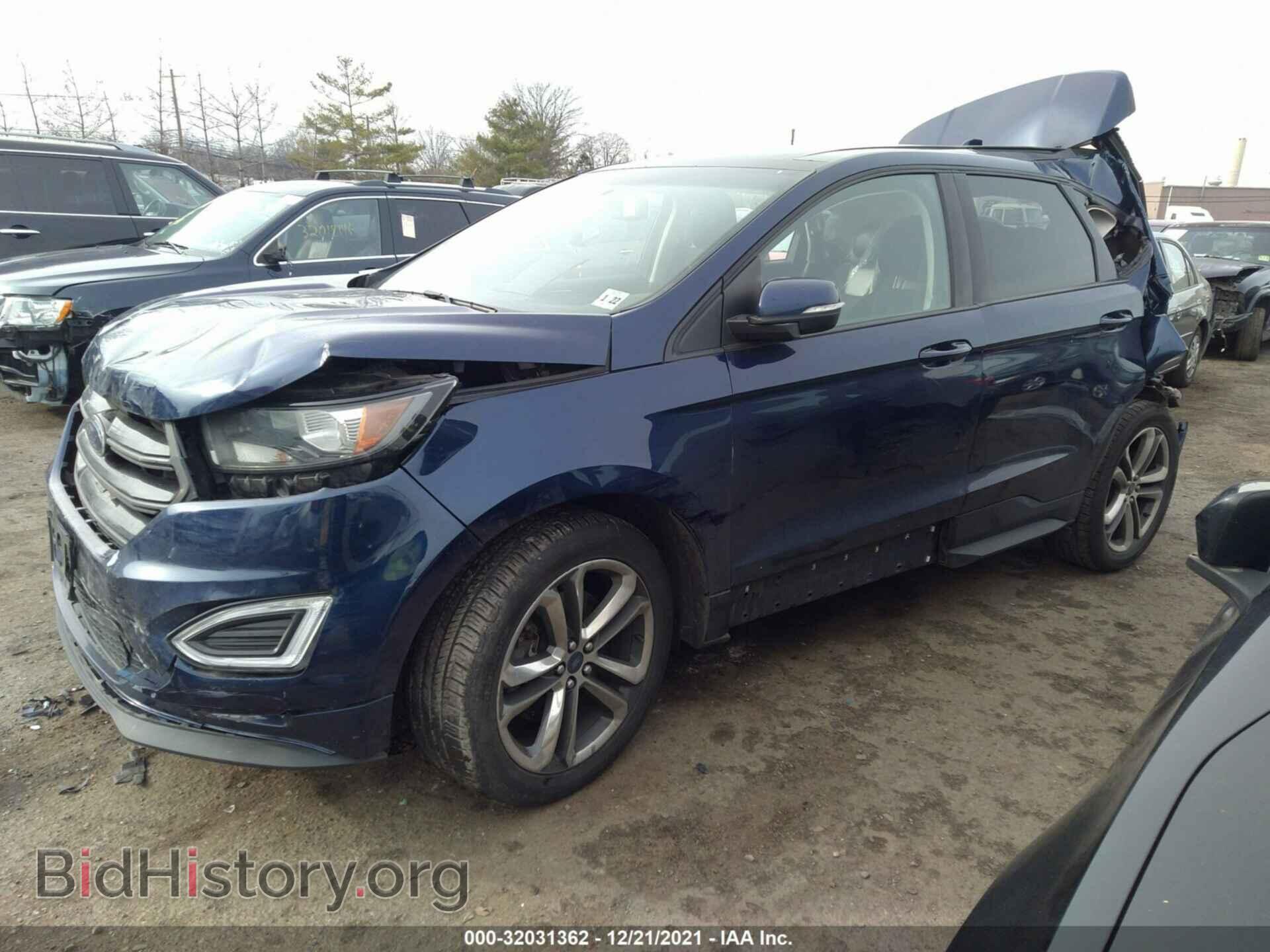 2016 FORD EDGE - VIN: 2FMPK4AP3GBC55547 - Фото 2