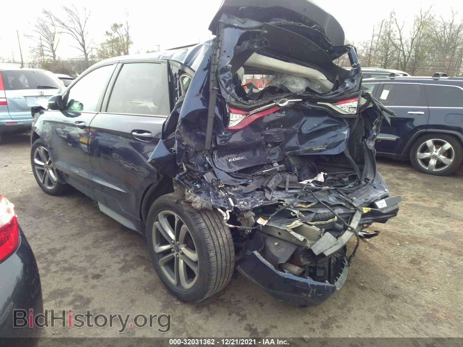 2016 FORD EDGE - VIN: 2FMPK4AP3GBC55547 - Фото 3