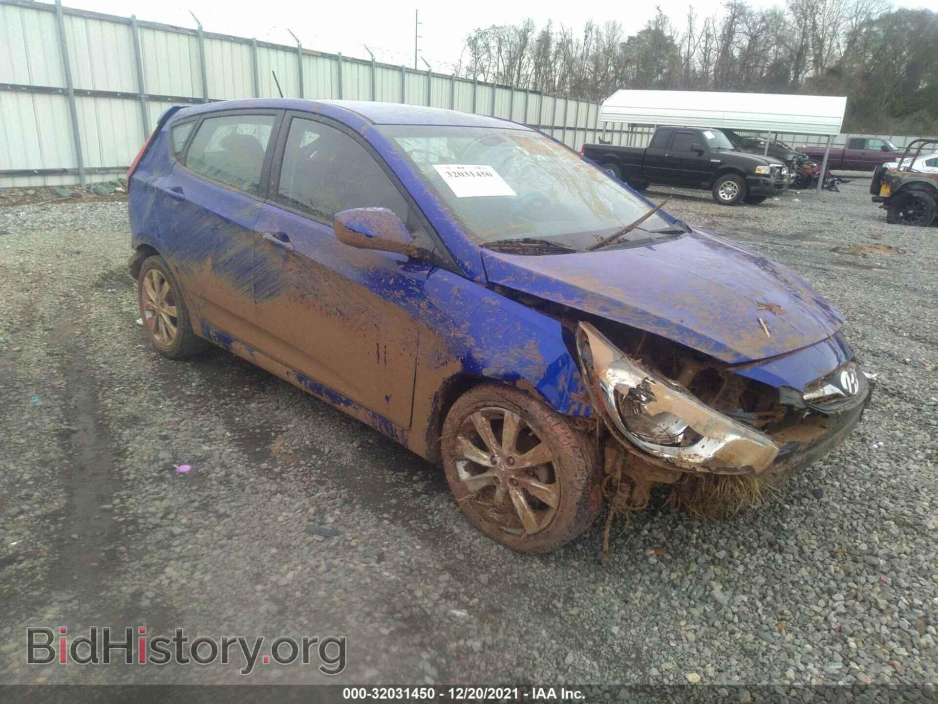 Фотография KMHCU5AE1CU054697 - HYUNDAI ACCENT 2012