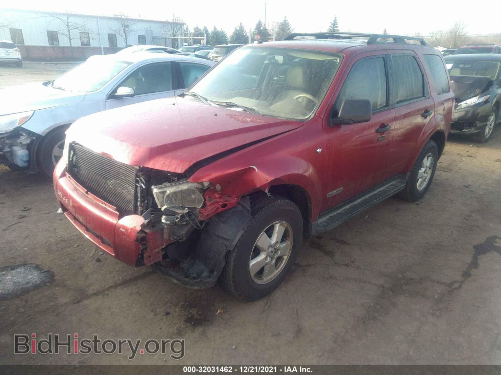 2008 FORD ESCAPE - VIN: 1FMCU93128KB26754 - Фото 2