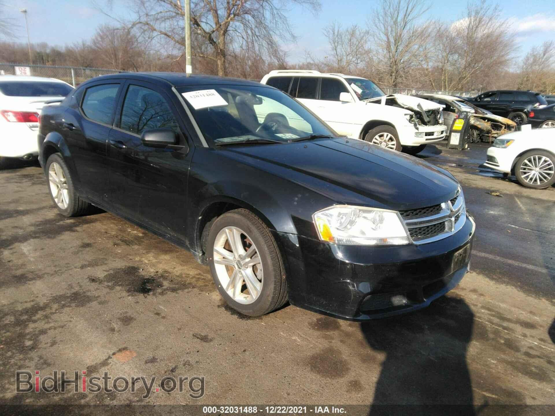 Photo 1C3CDZCB1CN186100 - DODGE AVENGER 2012